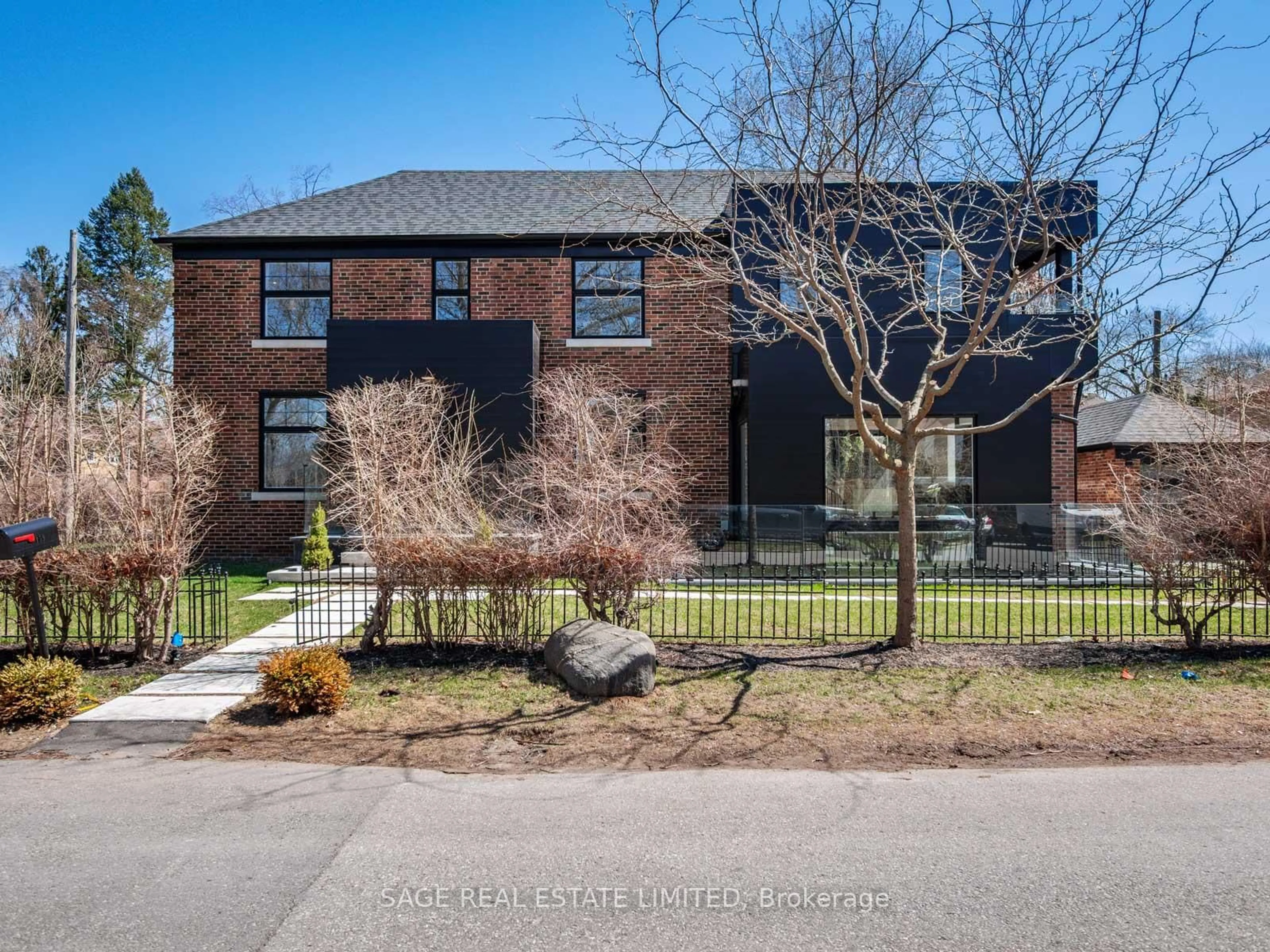 Home with brick exterior material, street for 159 Humbervale Blvd, Toronto Ontario M8Y 3P9