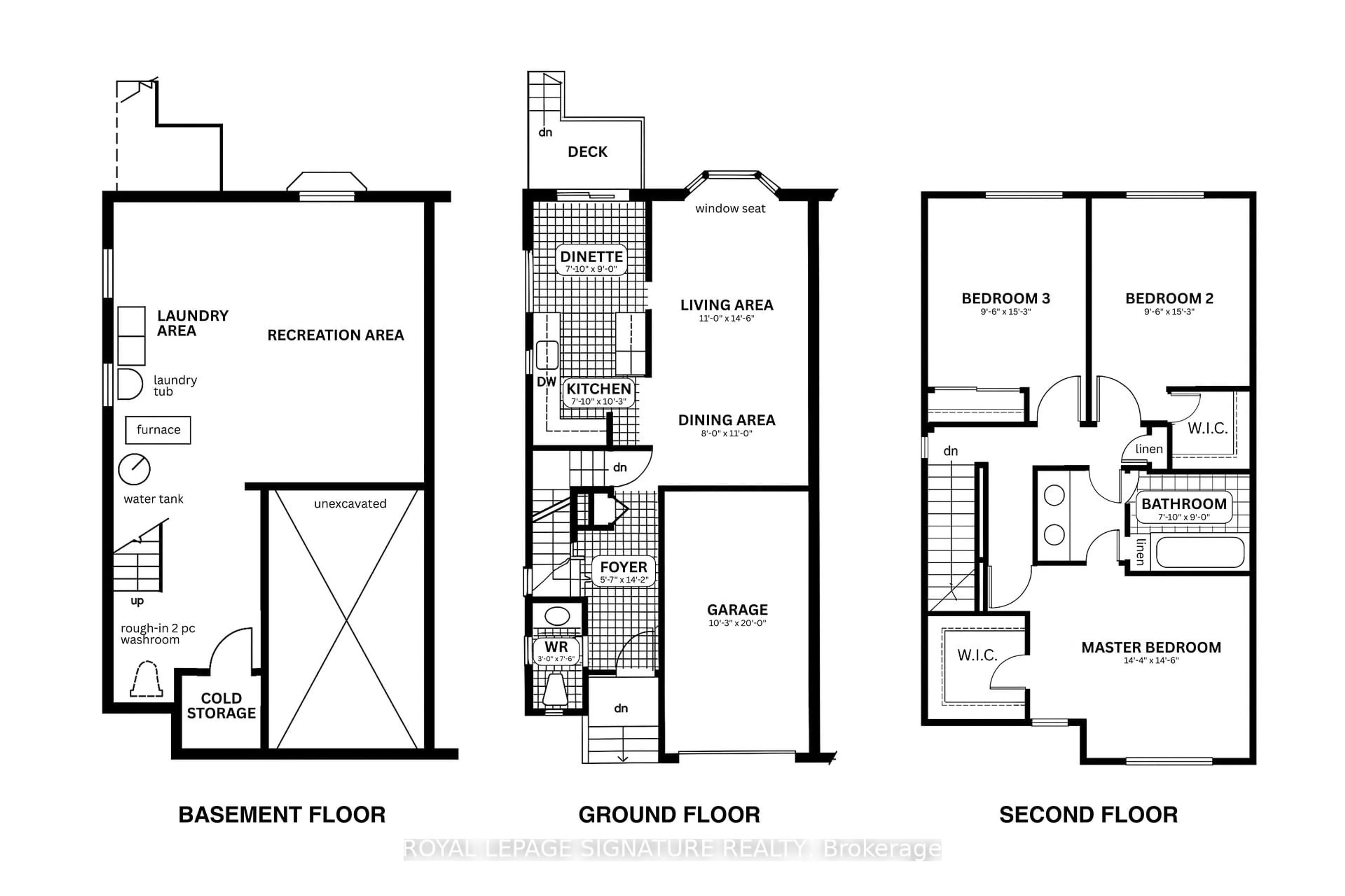 Floor plan for 592 Galloway Cres, Mississauga Ontario L5C 4G6