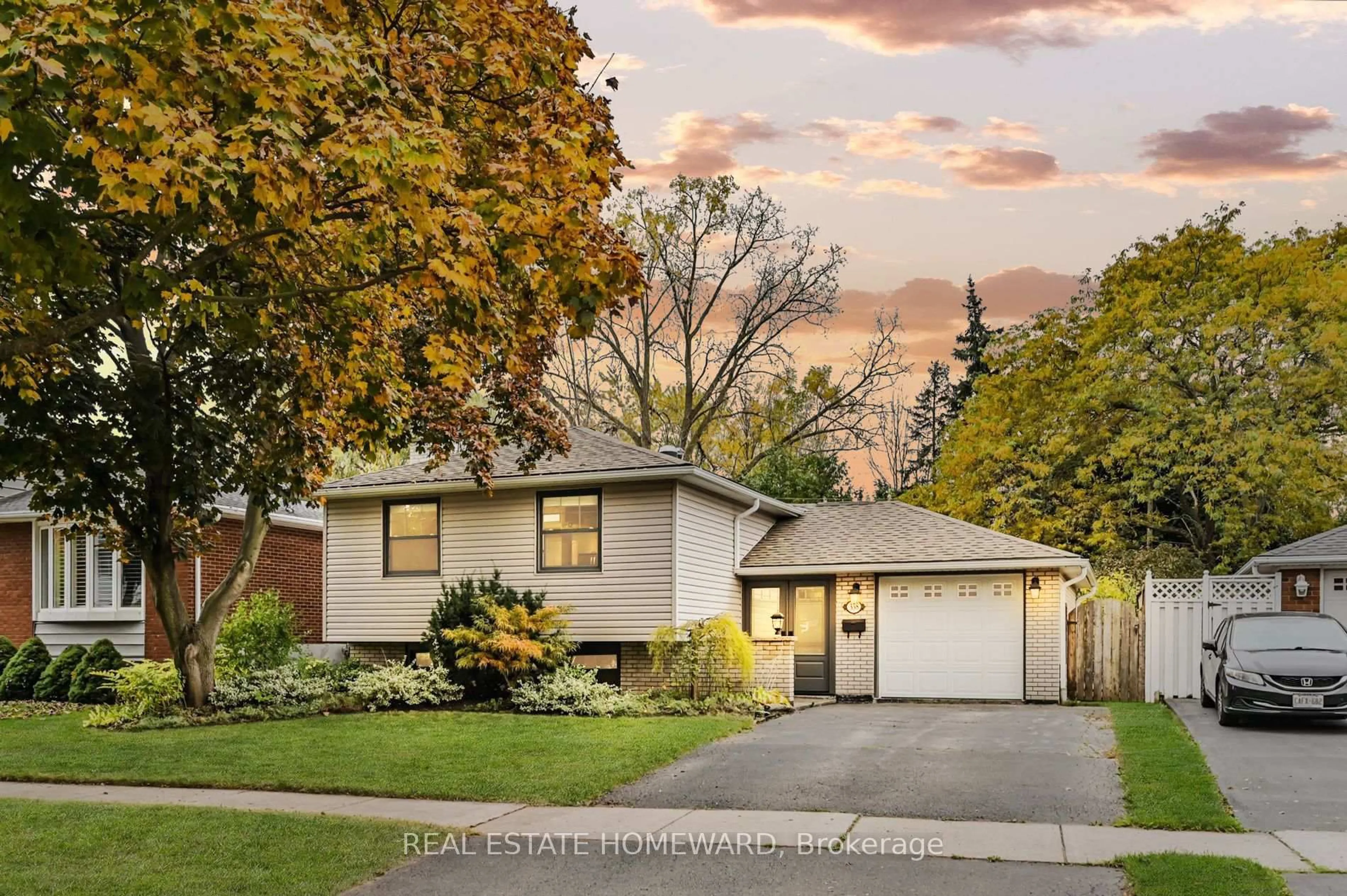 Home with brick exterior material, street for 338 Melores Dr, Burlington Ontario L7L 4T8