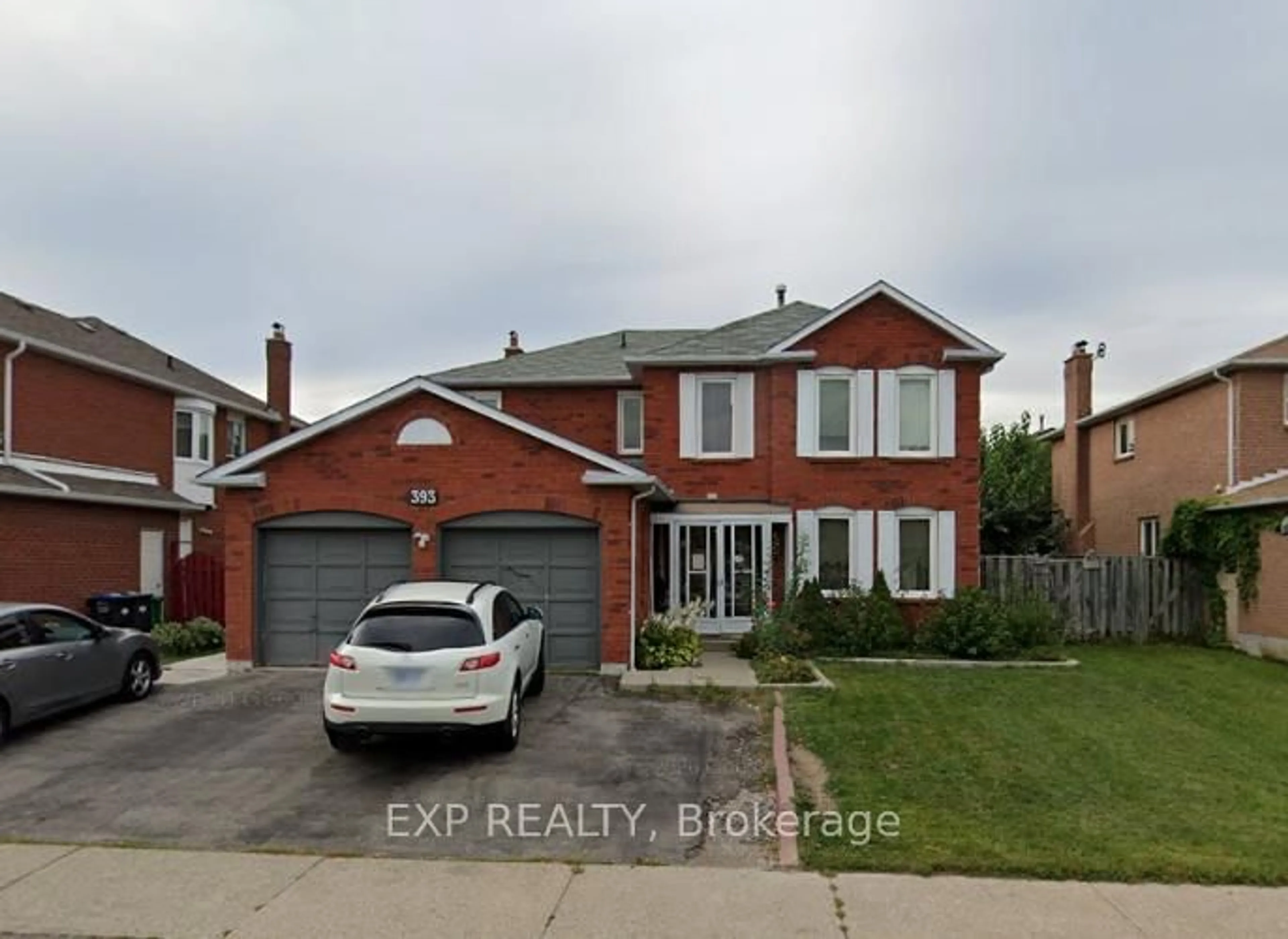 Home with brick exterior material, street for 393 Ceremonial Dr, Mississauga Ontario L5R 2E5