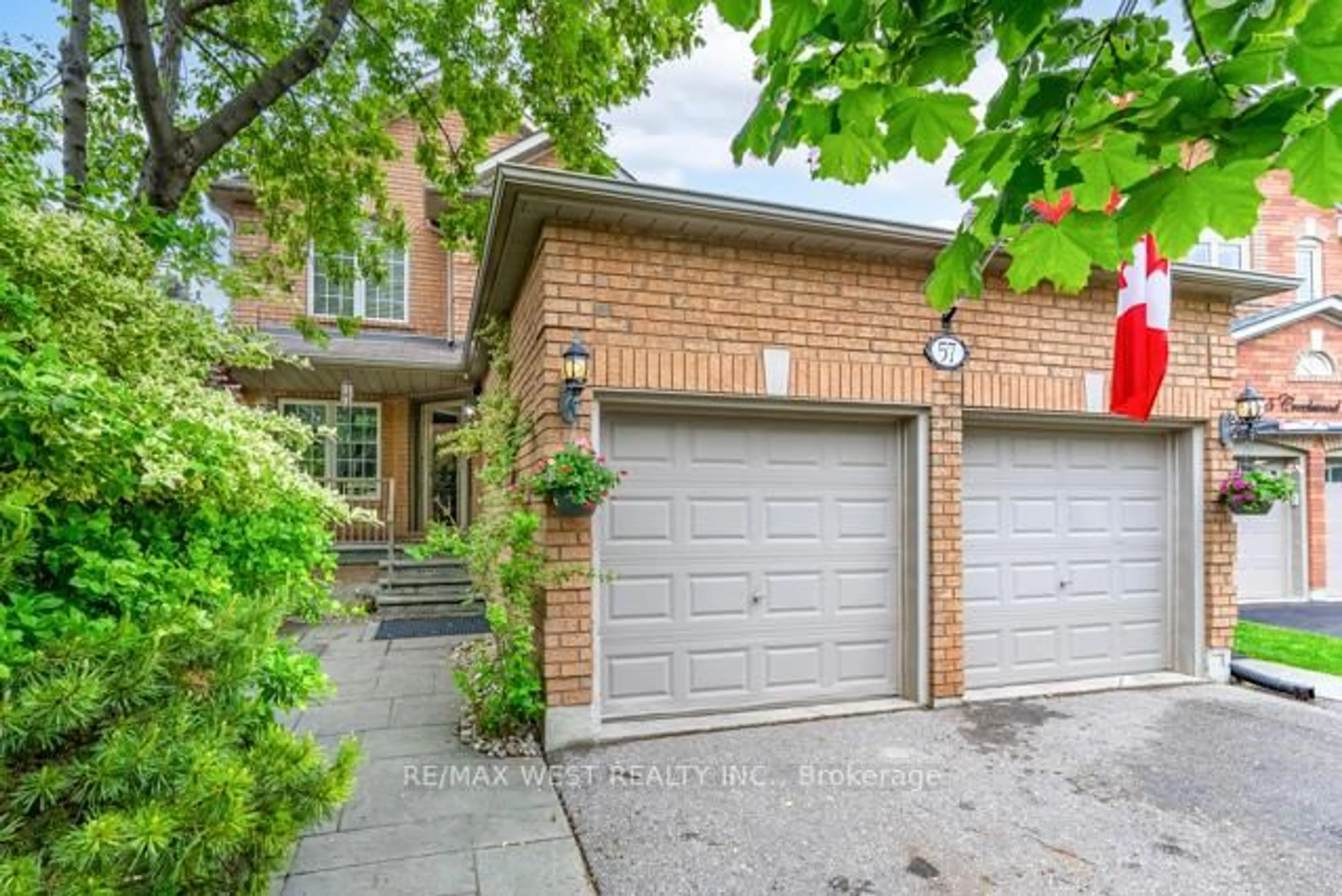 Home with brick exterior material, street for 57 Creekwood Dr, Brampton Ontario L7A 1J3