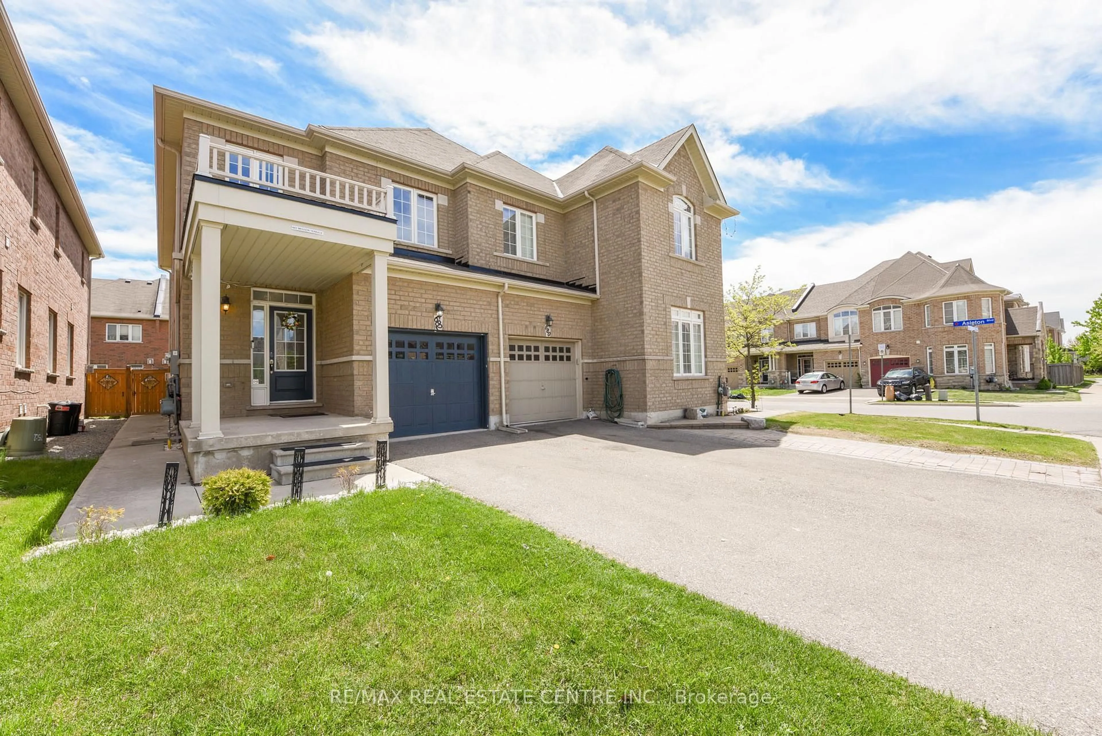 Home with brick exterior material, street for 682 Megson Terr, Milton Ontario L9T 8K4