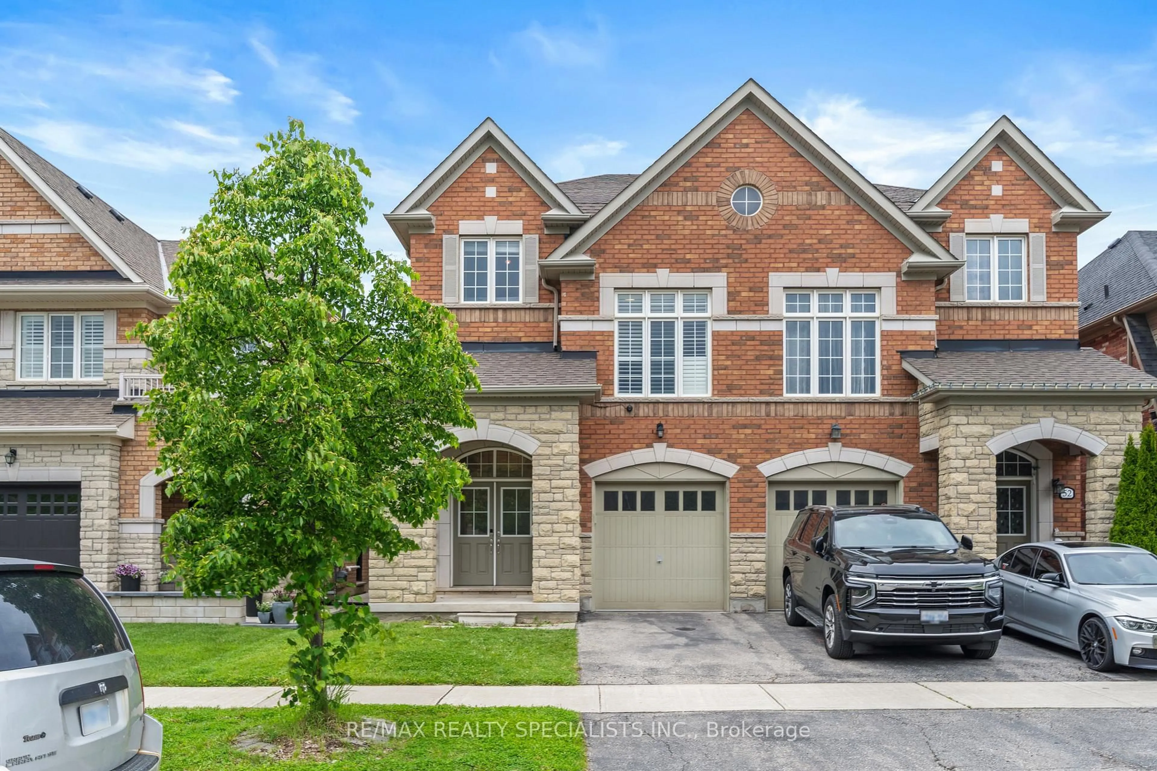 Home with brick exterior material, street for 54 Mcpherson Rd, Caledon Ontario L7C 4A8