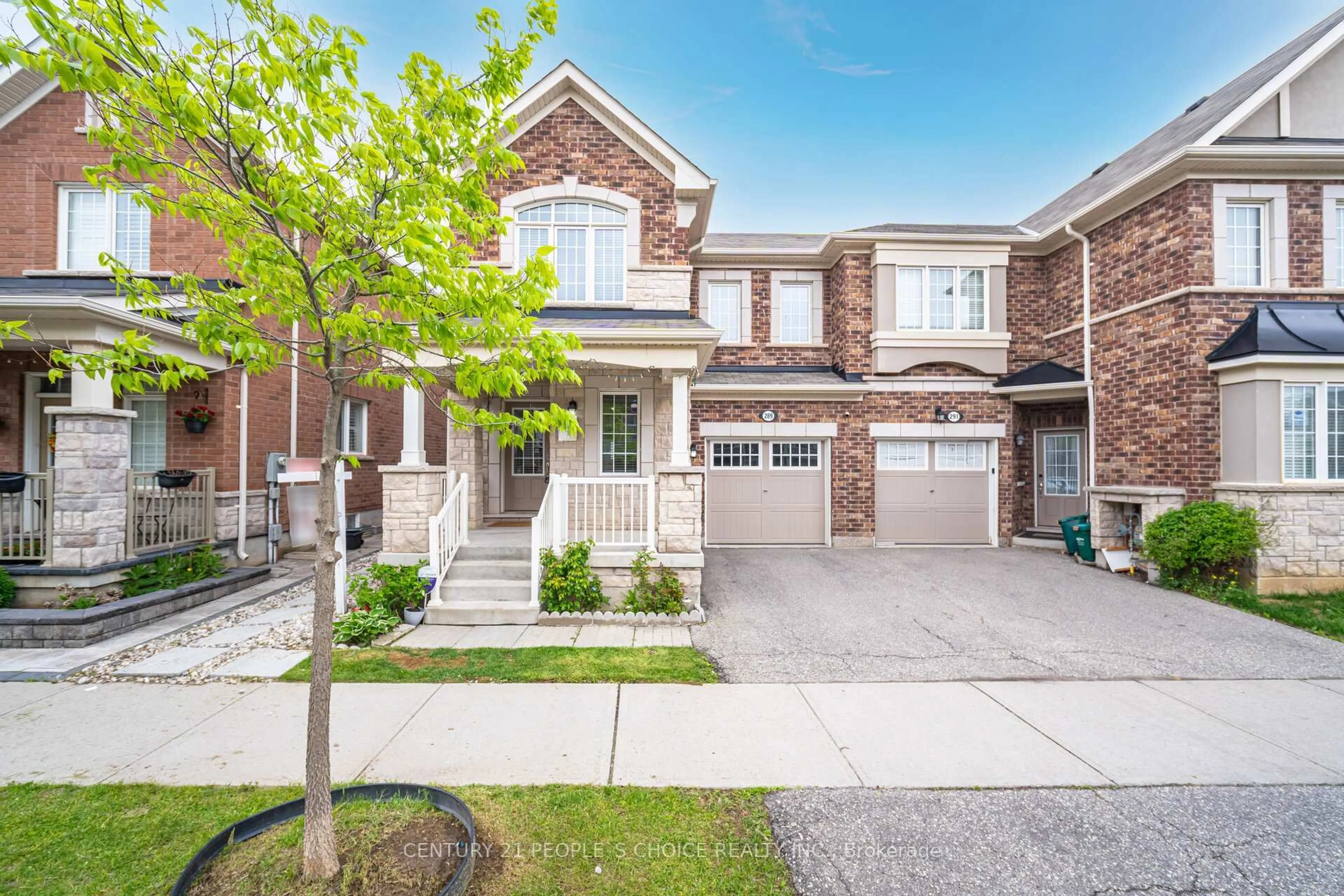 Home with brick exterior material, street for 289 REIS Pl, Milton Ontario L9E 0A9