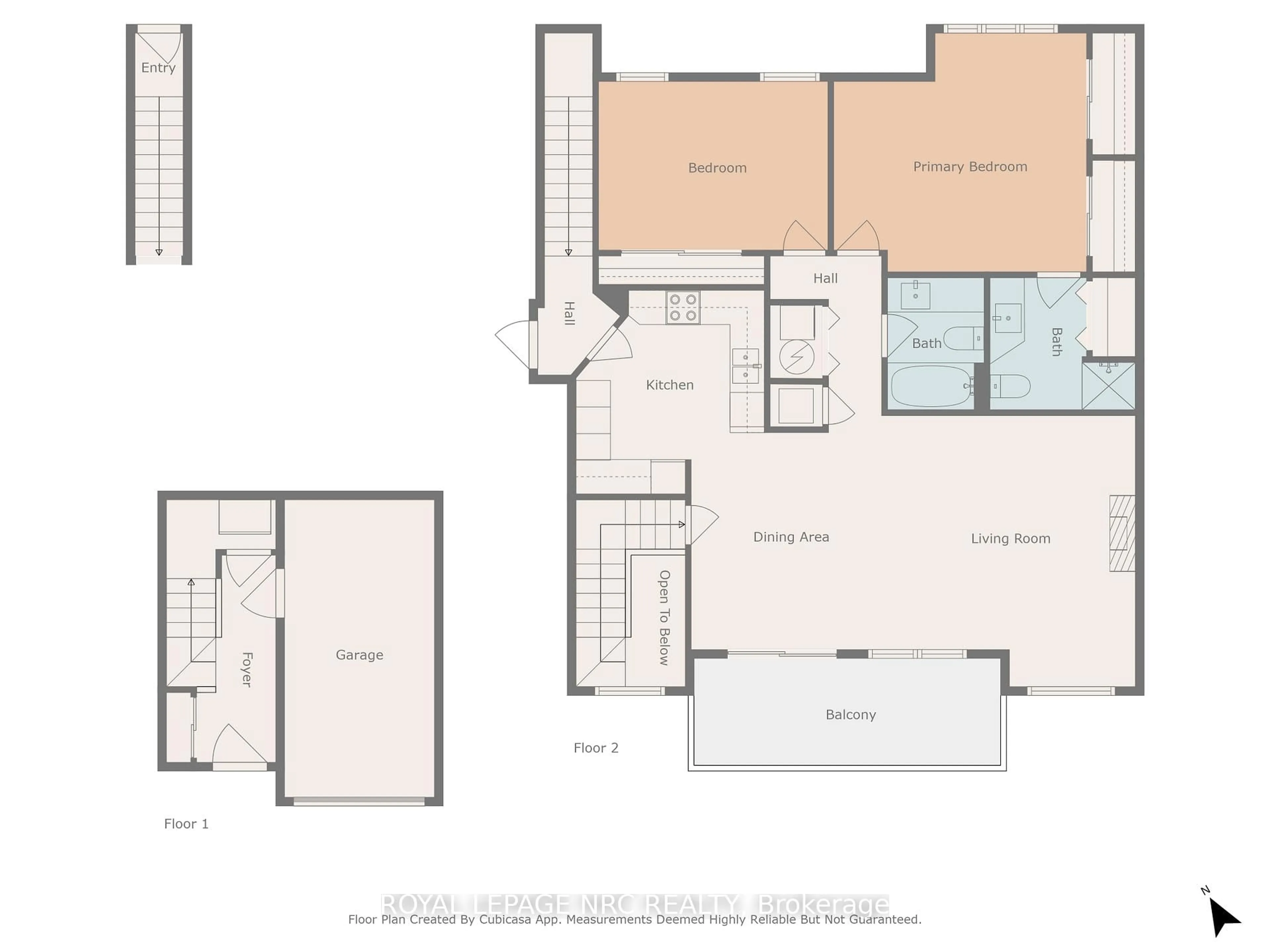 Floor plan for 2530 Northhampton Blvd #82, Burlington Ontario L7M 4B4
