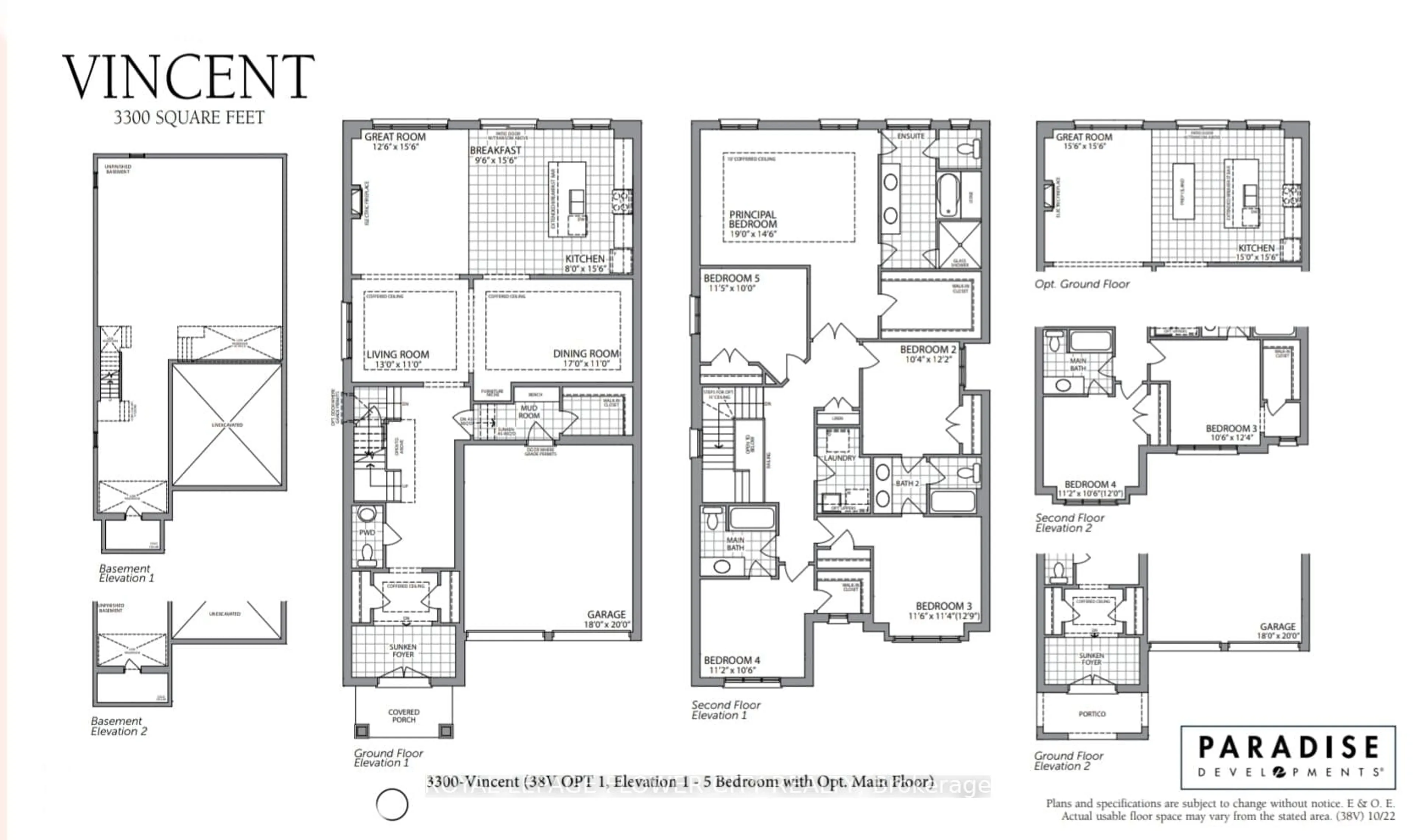 Floor plan for 360 Valleyway Dr, Brampton Ontario L6S 5S7