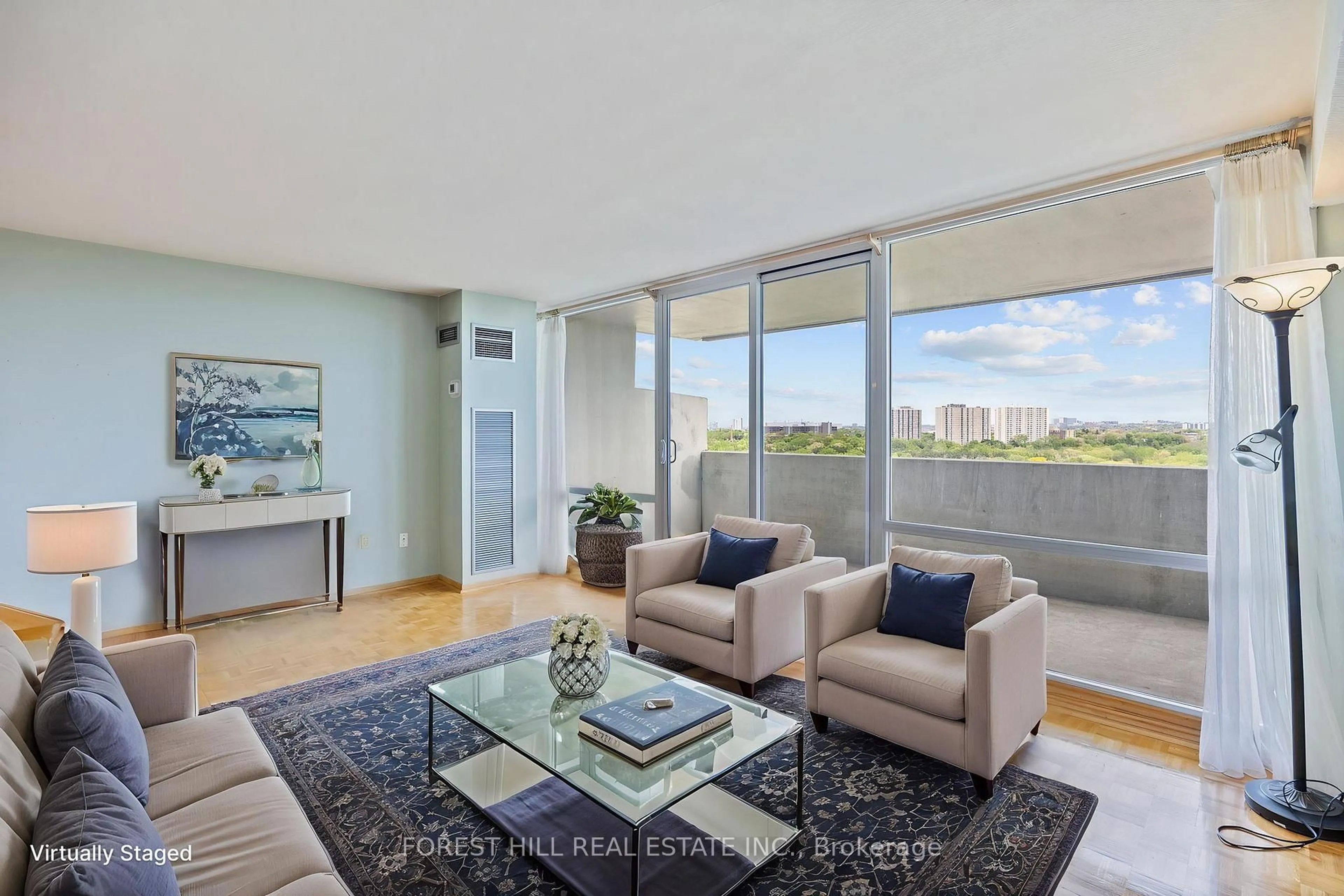 Living room with furniture, unknown for 270 Scarlett Rd #1701, Toronto Ontario M6N 4X7