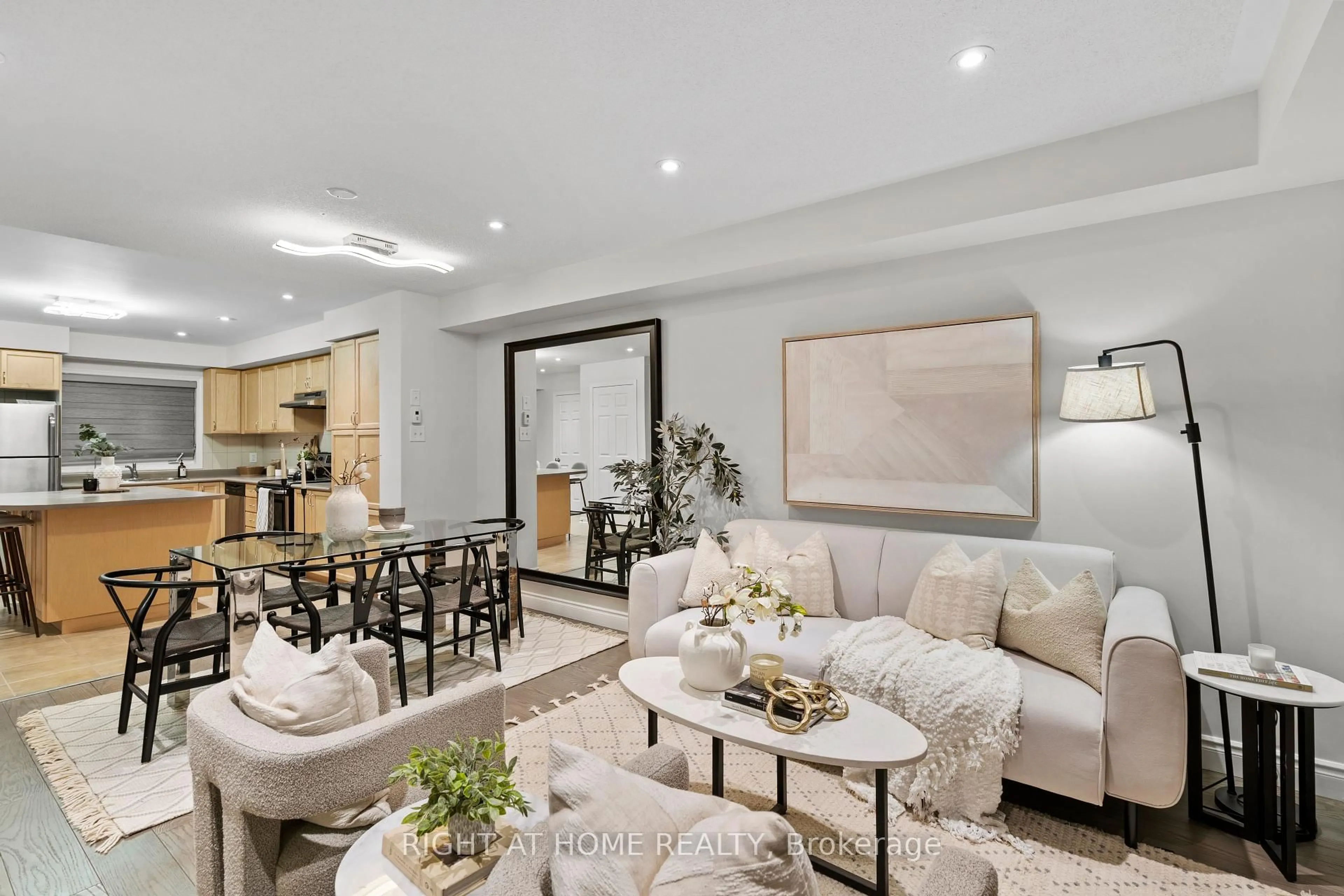 Living room with furniture, unknown for 5650 Winston Churchhill Blvd #101, Mississauga Ontario L5M 0L7