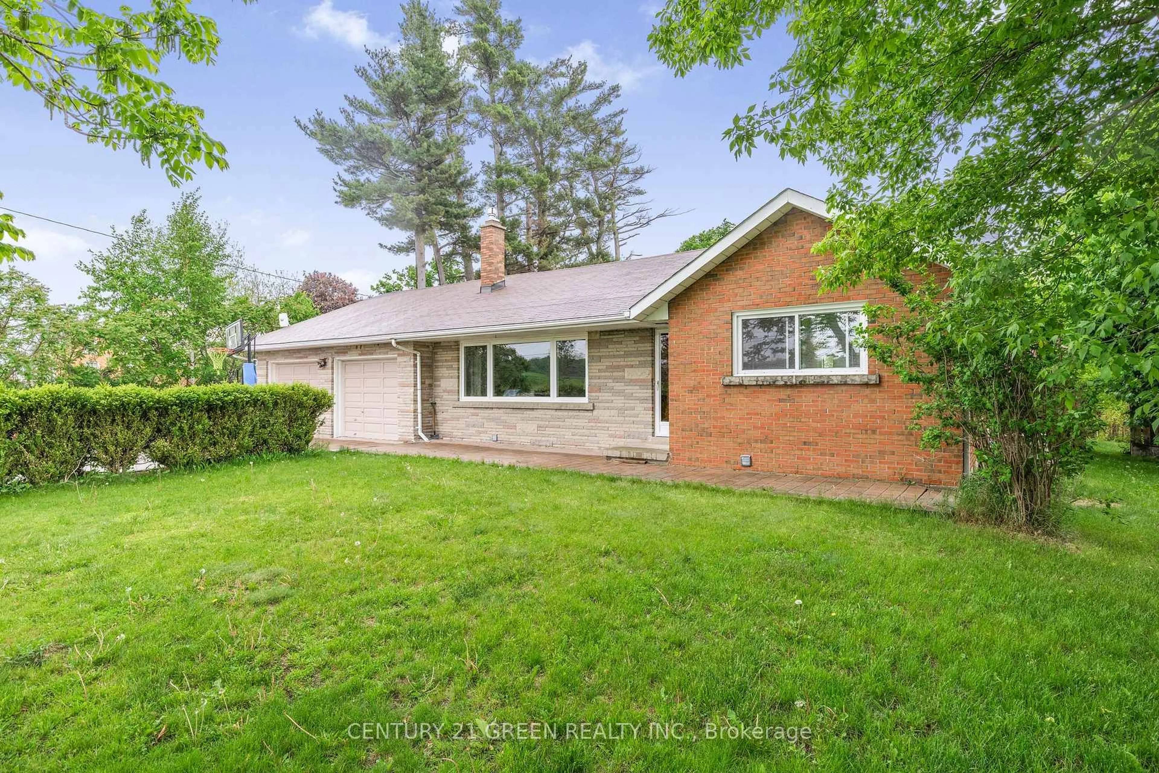 Home with brick exterior material, street for 5438 Trafalgar Rd, Milton Ontario L9E 0Y8