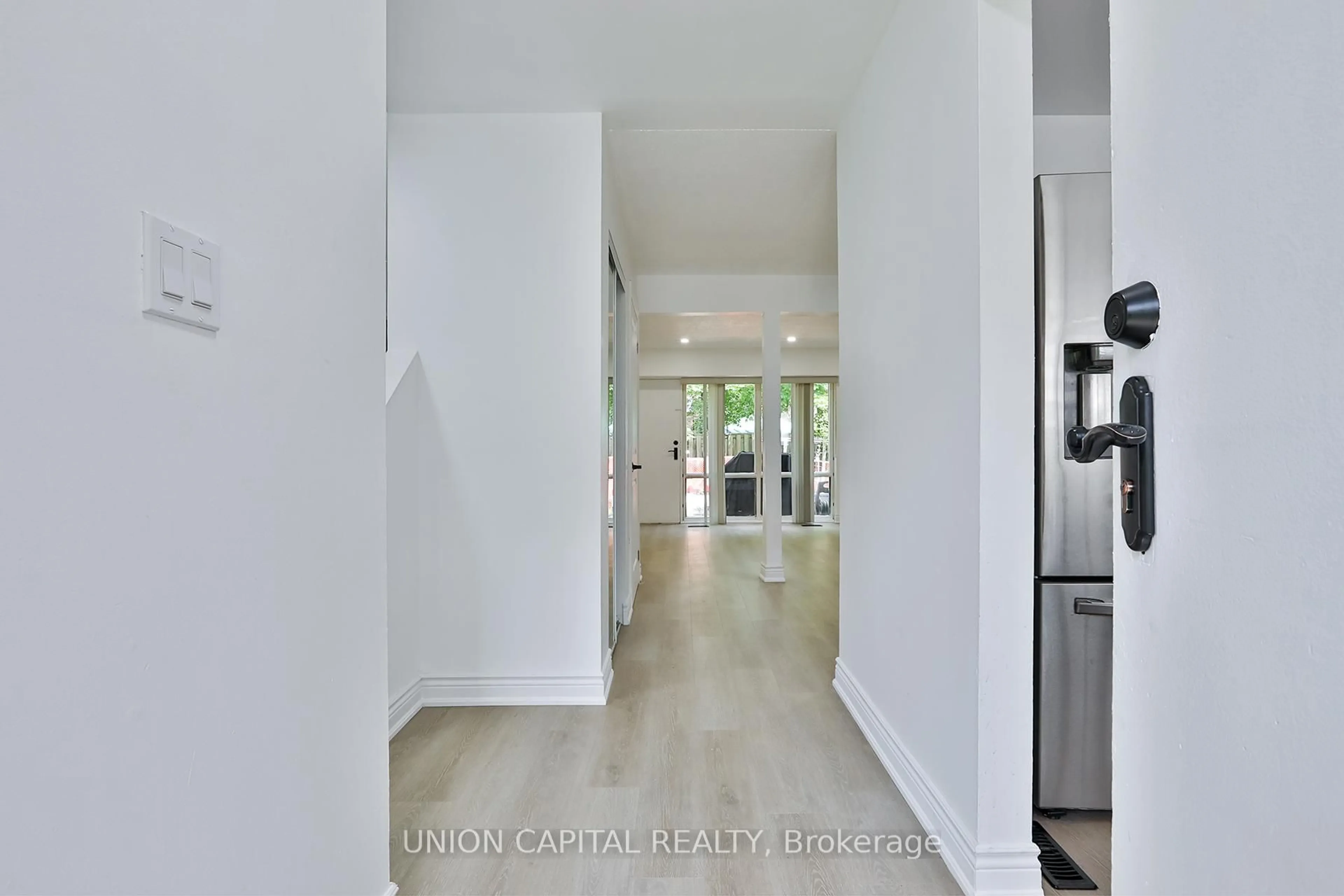 Indoor entryway for 353 Driftwood Ave ##TH02-, Toronto Ontario M3N 2P2