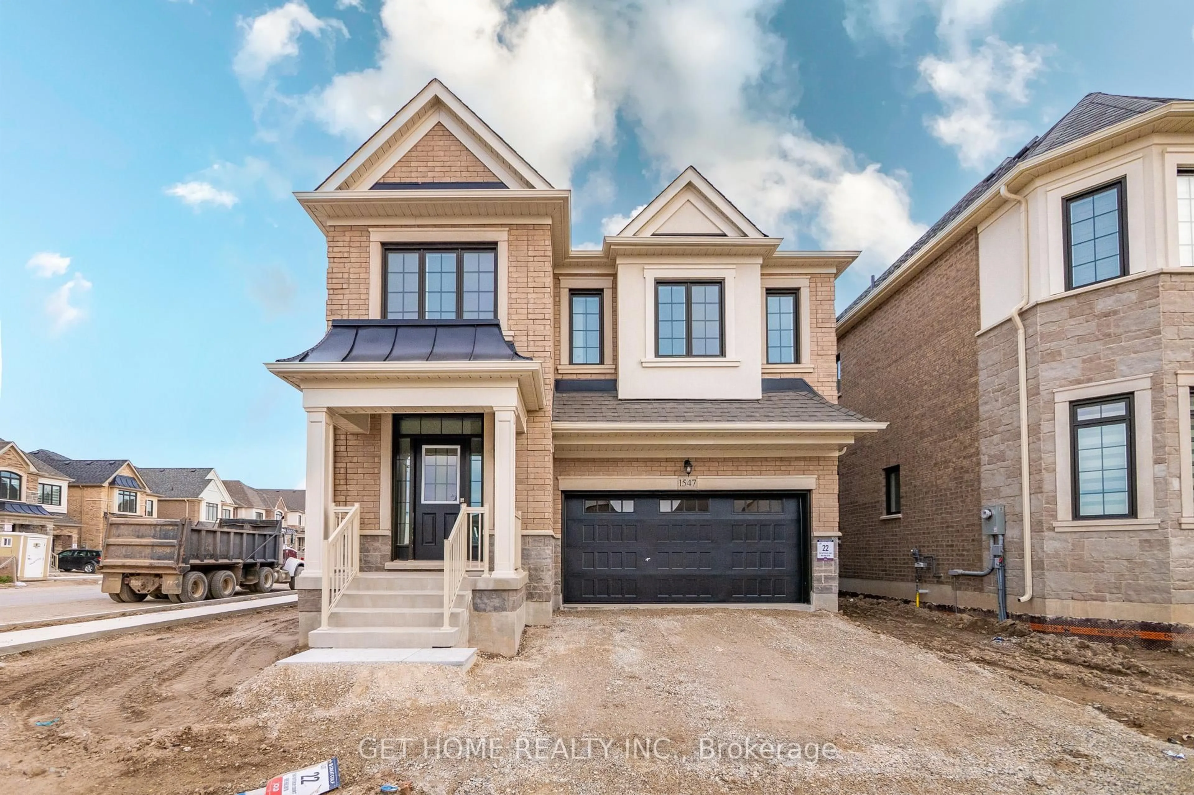 Home with brick exterior material, street for 1547 Buttercup Crt, Milton Ontario L9E 1G5
