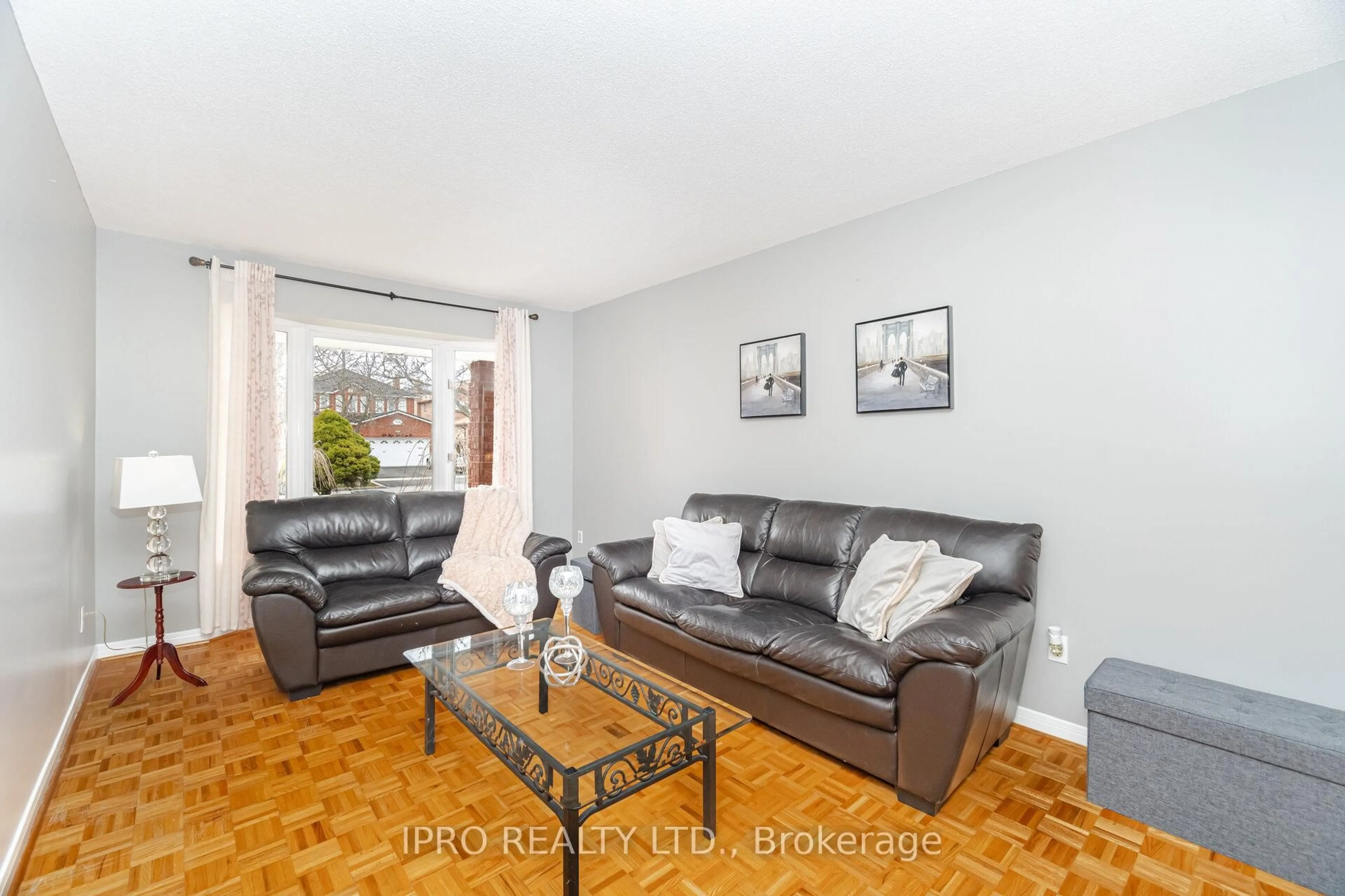Living room with furniture, unknown for 97 Major Wm. Sharpe Dr, Brampton Ontario L6X 3V1