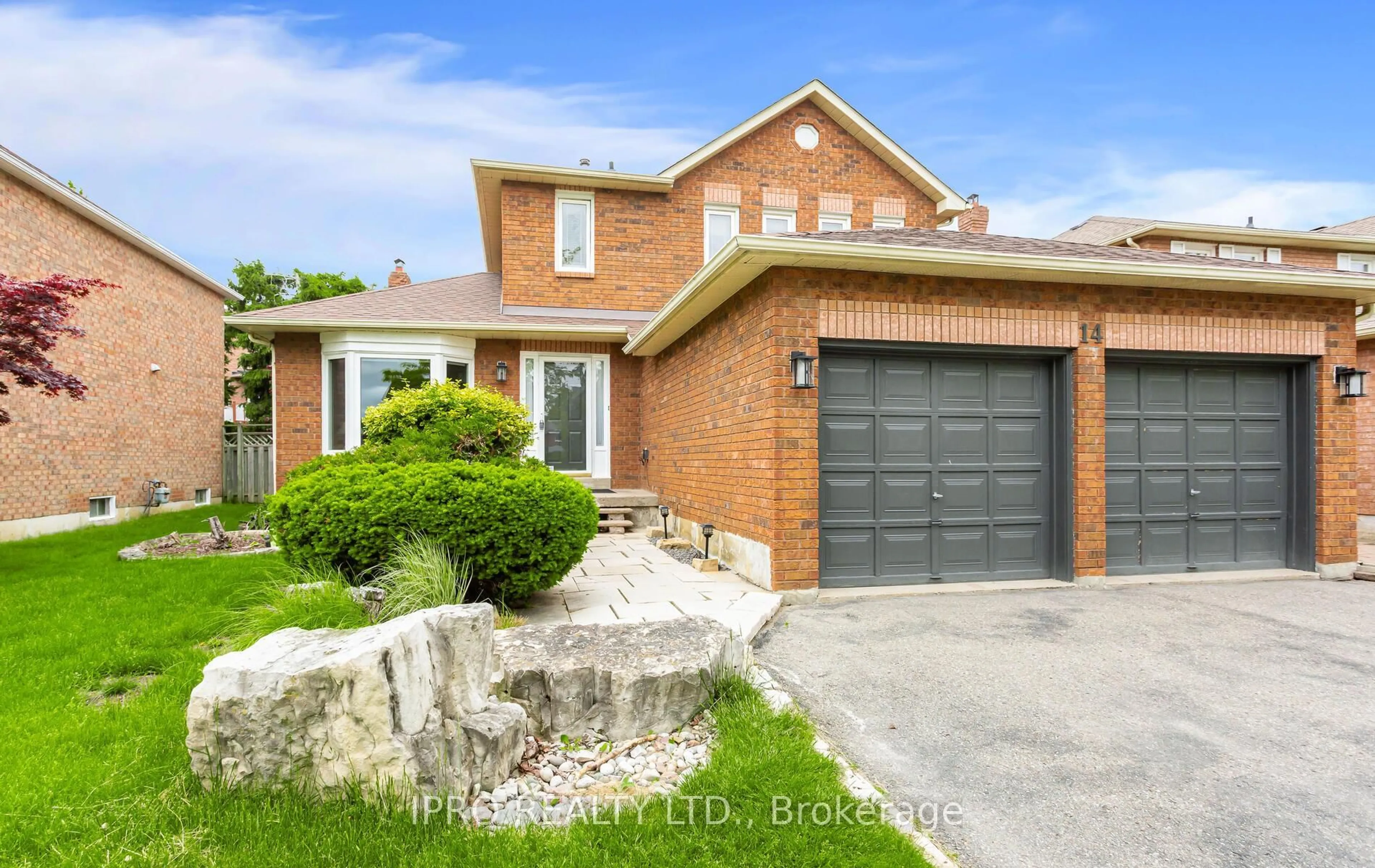 Home with brick exterior material, street for 14 Burt Dr, Brampton Ontario L6X 3H6