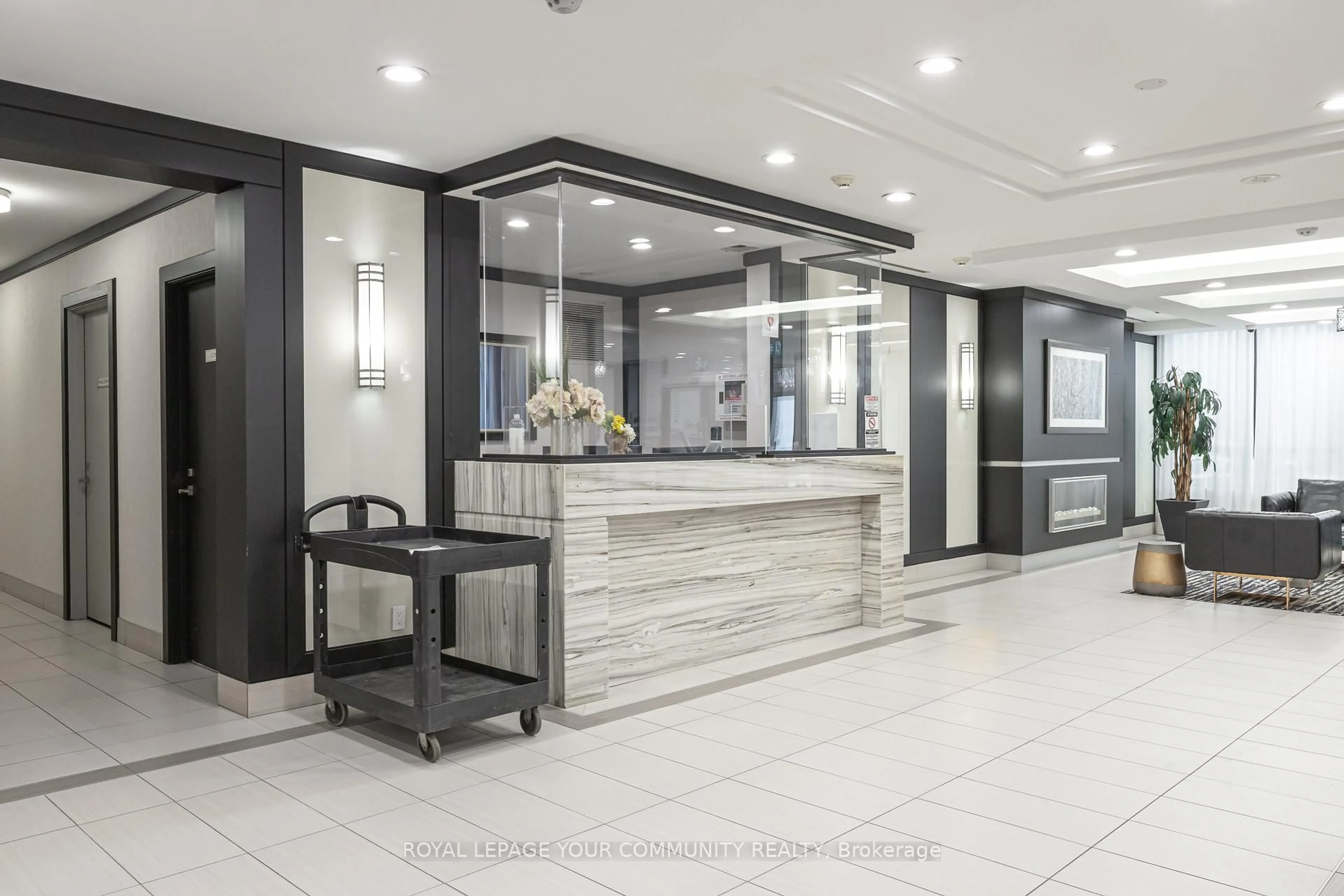 Lobby for 1070 Sheppard Ave #1503, Toronto Ontario M3J 0G8