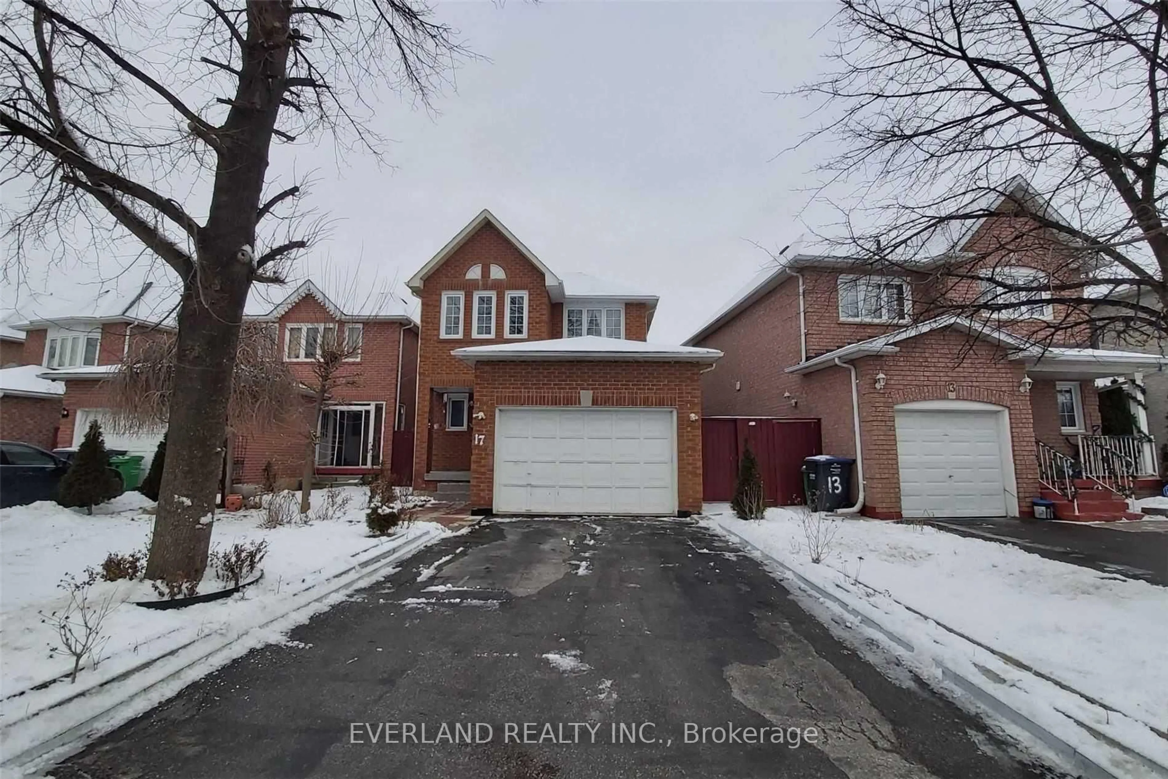 Home with brick exterior material, street for 17 Letty Ave, Brampton Ontario L6Y 4T5