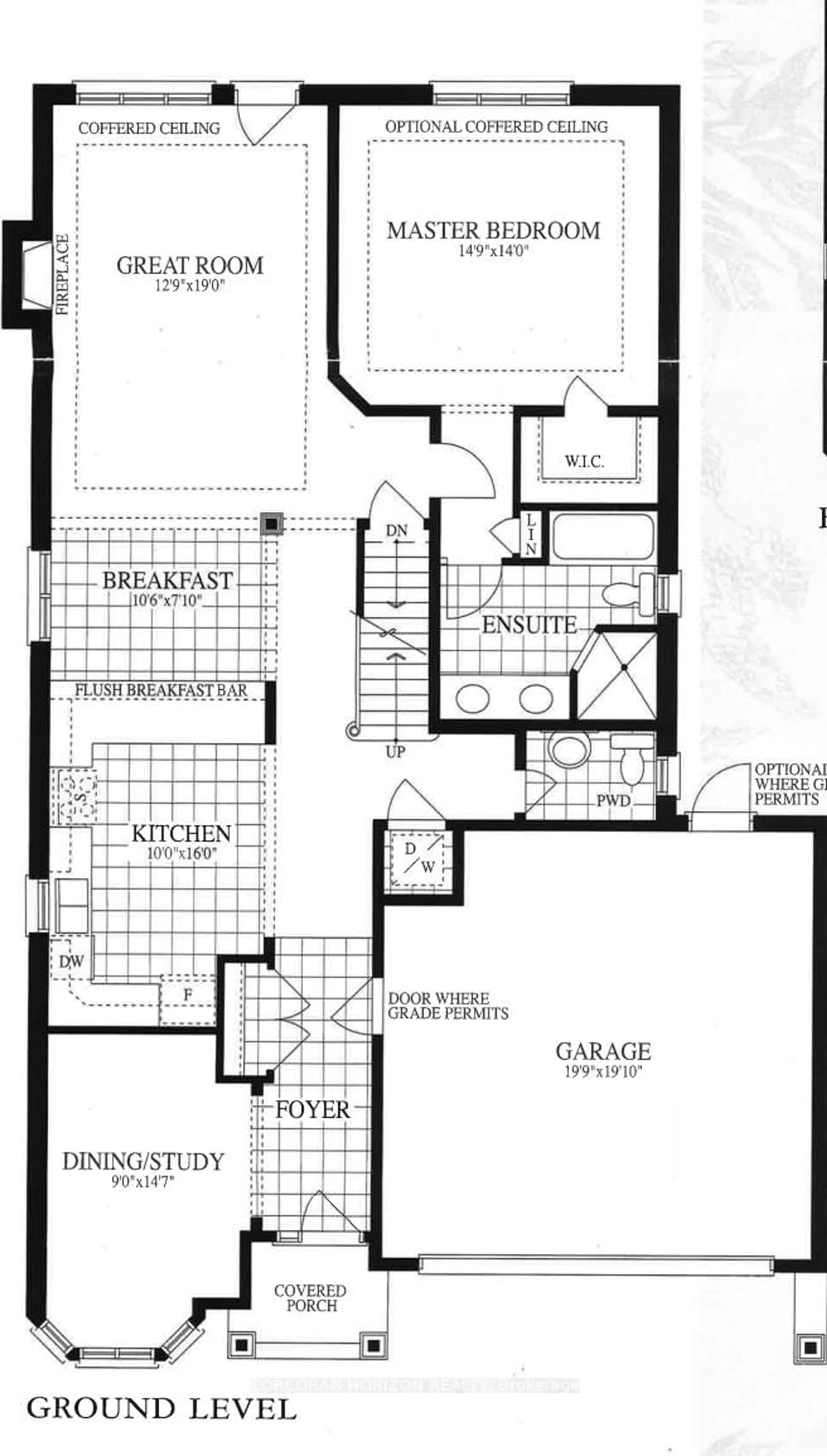 Floor plan for 3269 Stocksbridge Ave, Oakville Ontario L6M 0E3