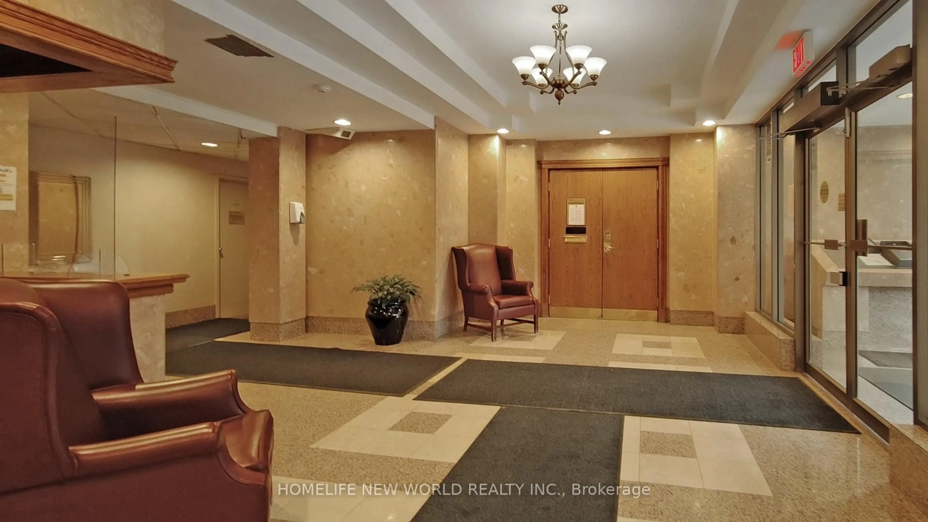 Lobby for 55 Elm Dr #1002, Mississauga Ontario L5B 3Z3