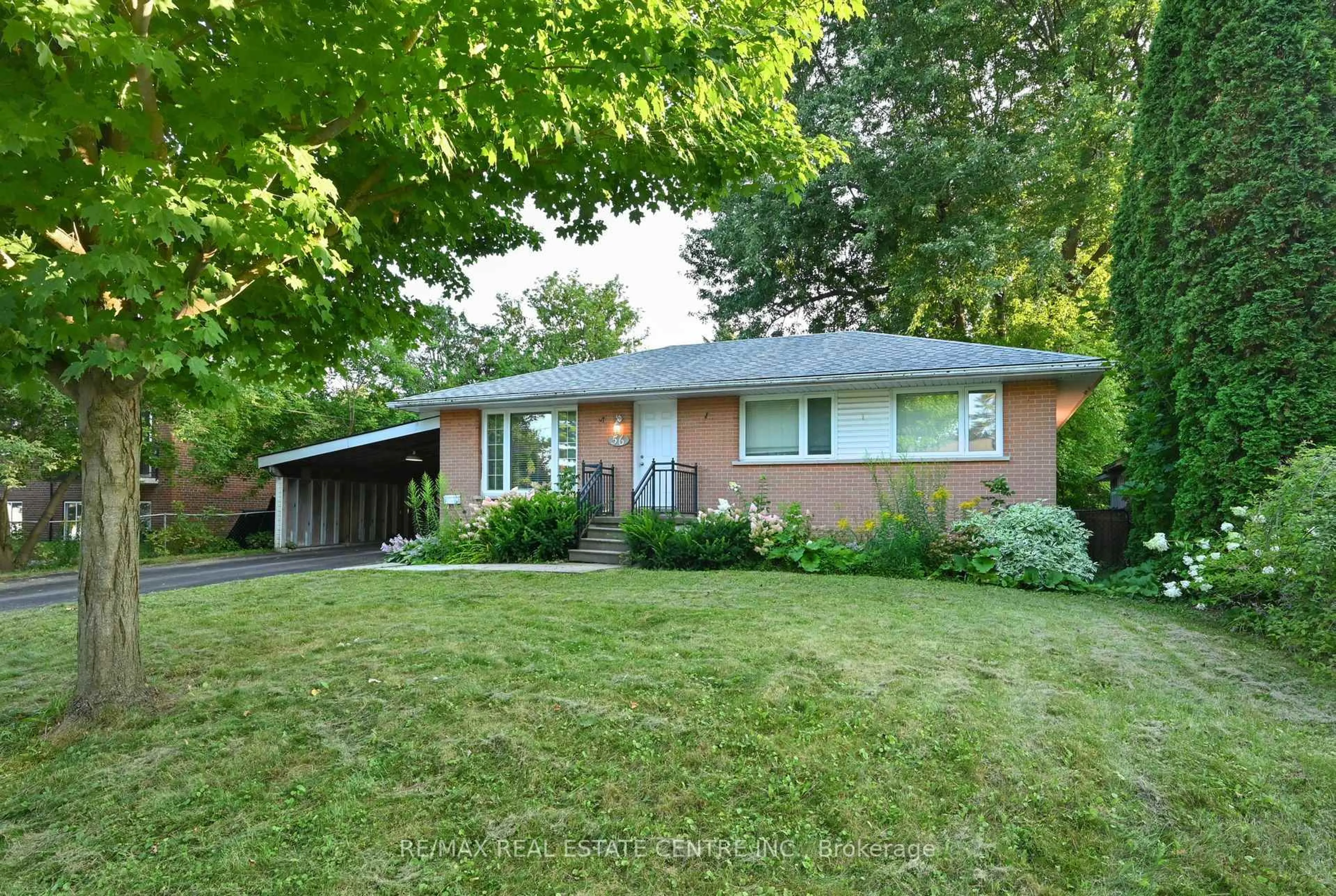 Home with brick exterior material, street for 56 William St, Orangeville Ontario L9W 2R9