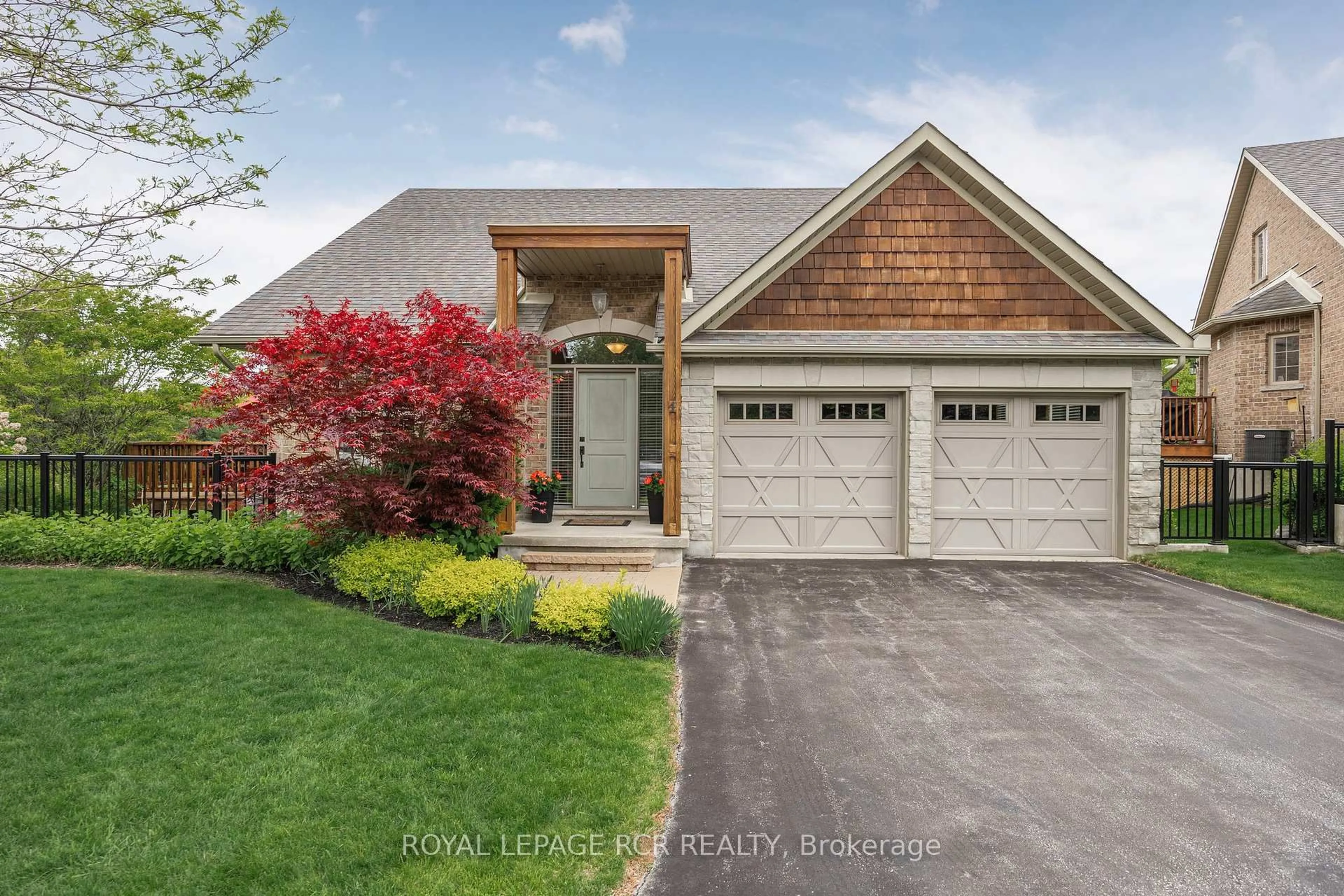 Home with brick exterior material, street for 1 Reddington Dr #4, Caledon Ontario L7E 4C4
