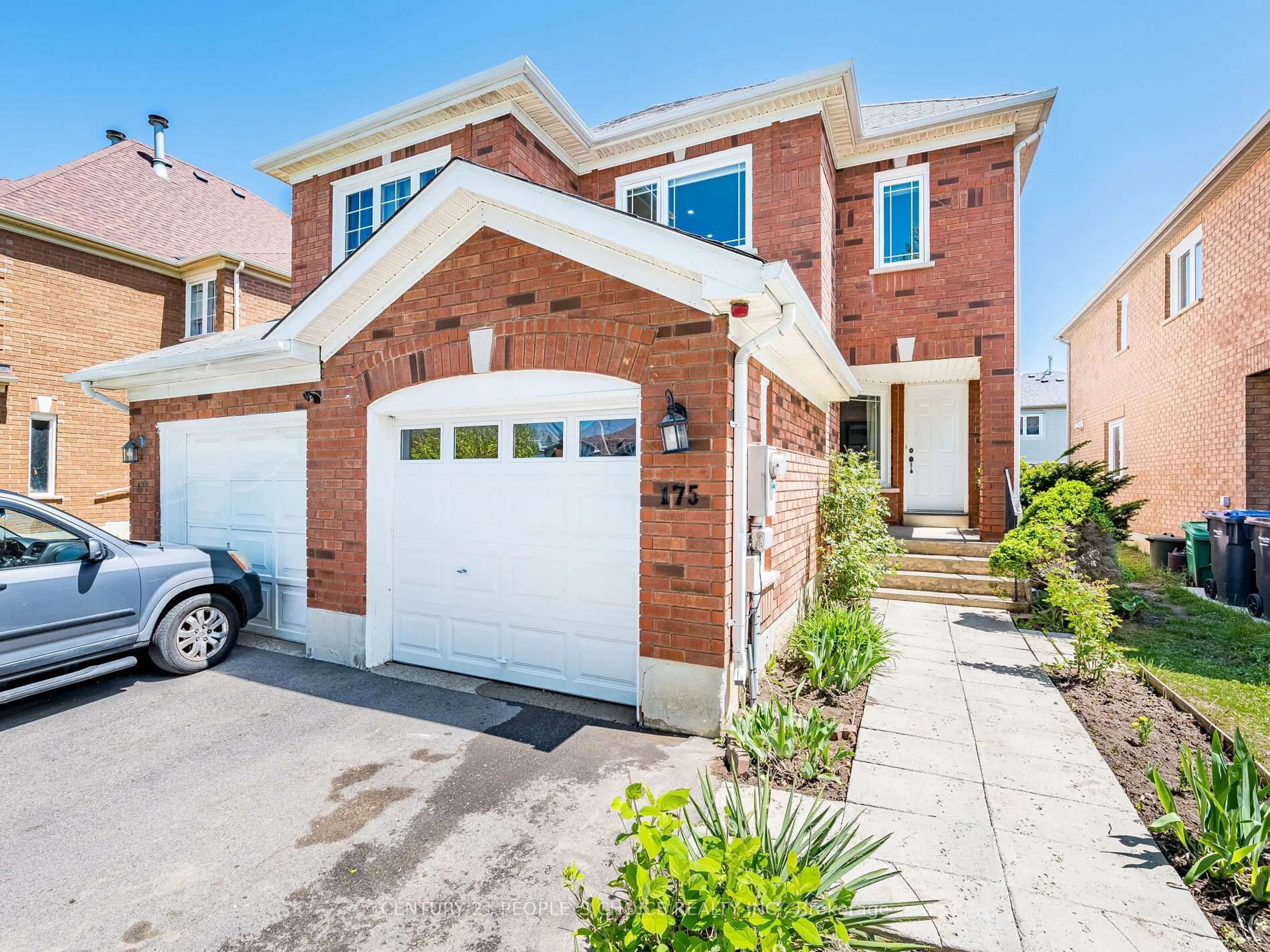 Home with brick exterior material, street for 175 Fernforest Dr, Brampton Ontario L6R 1L7
