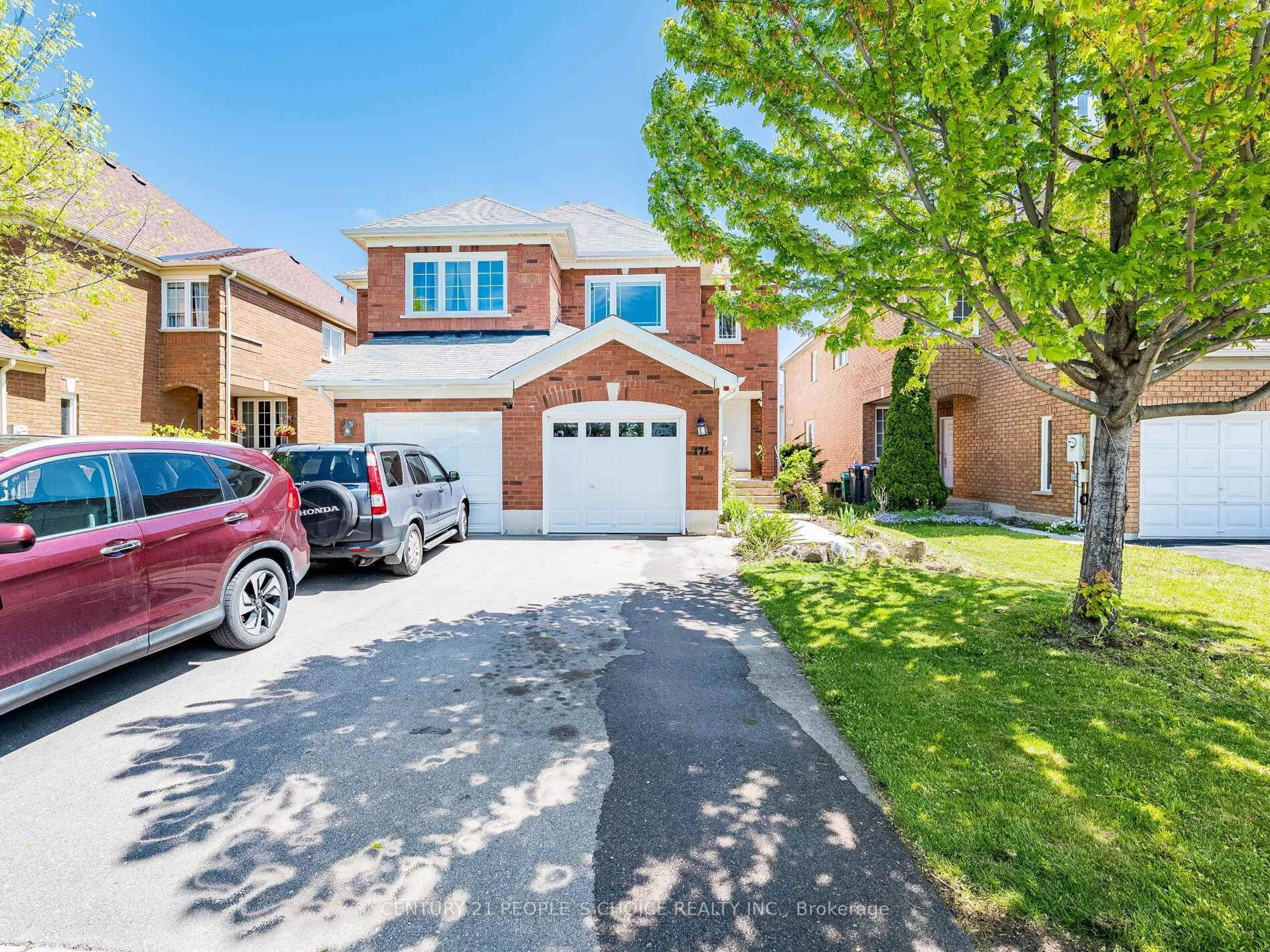Home with brick exterior material, street for 175 Fernforest Dr, Brampton Ontario L6R 1L7
