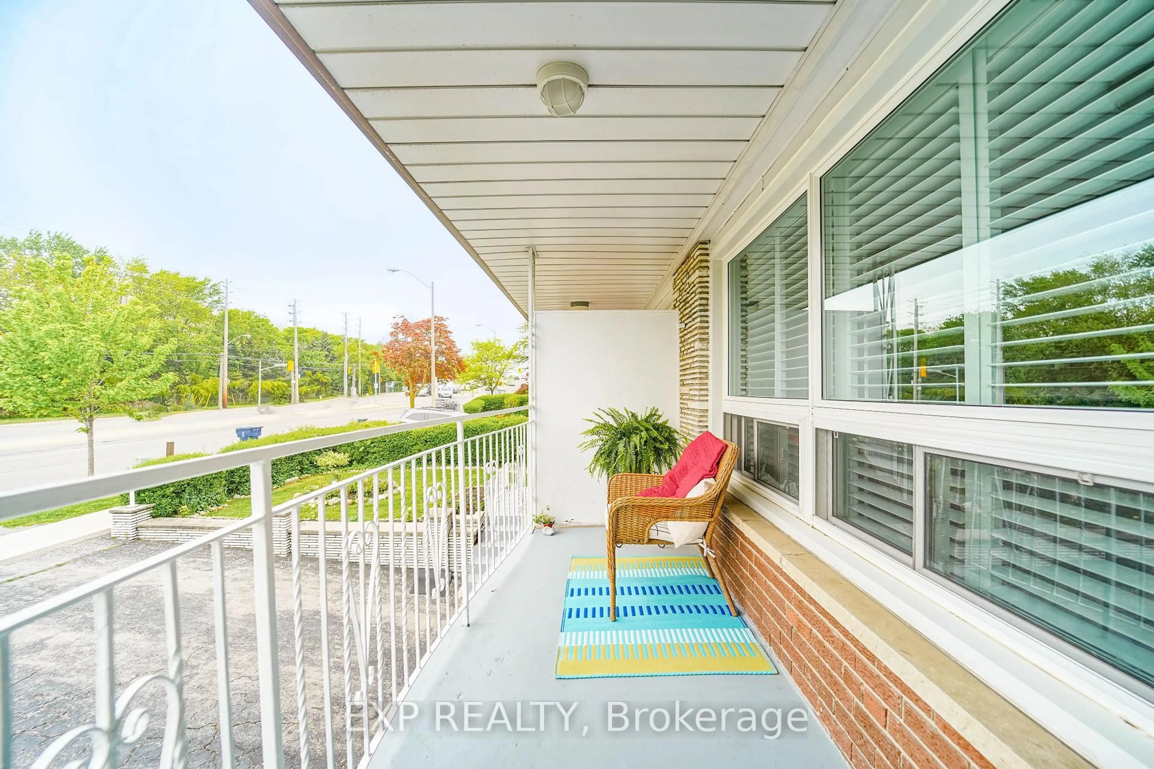Balcony in the apartment, water/lake/river/ocean view for 2144 Sheppard Ave, Toronto Ontario M3N 1A5