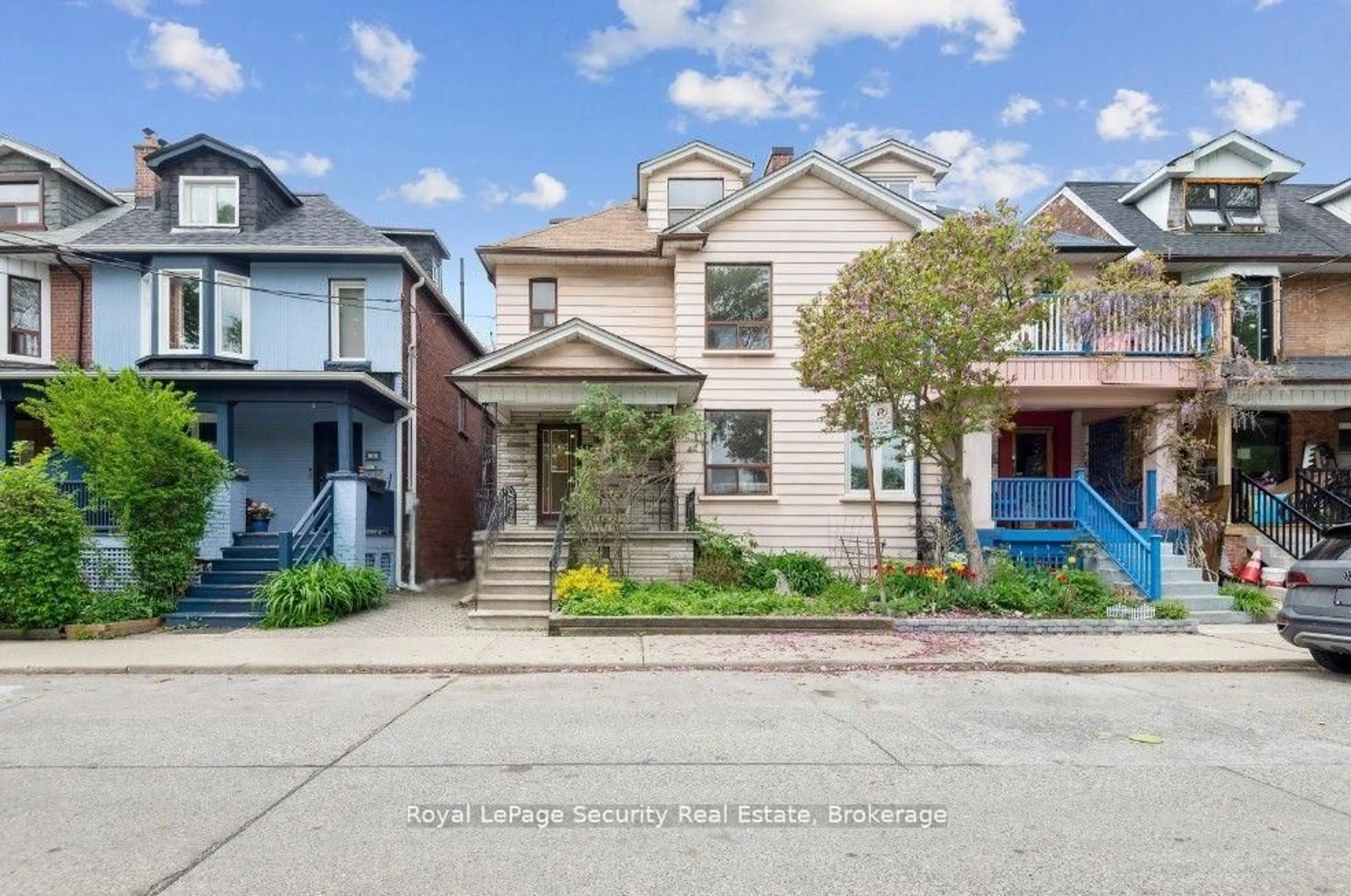 Home with brick exterior material, street for 38 Fernbank Ave, Toronto Ontario M6H 1W2