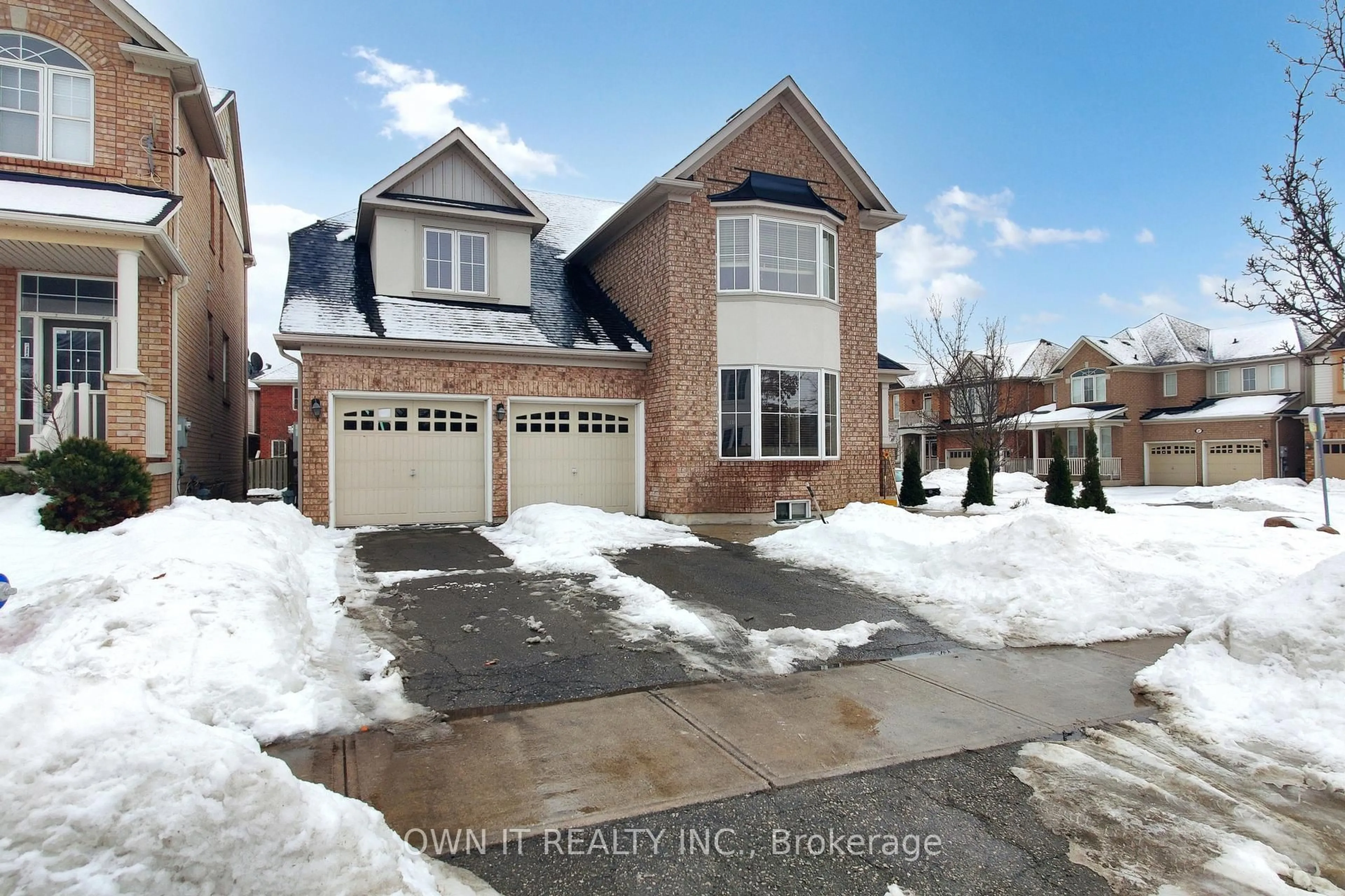 Home with brick exterior material, street for 14 Alboreto Way, Brampton Ontario L6X 0N5