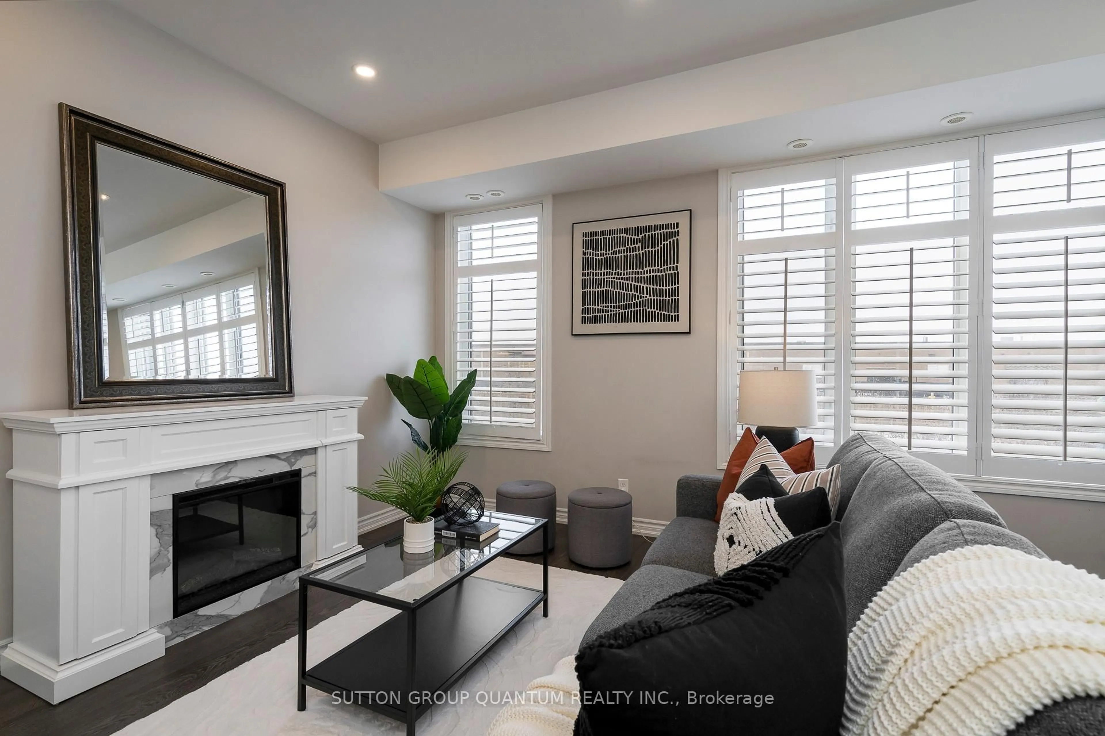 Living room with furniture, unknown for 145 Long Branch Ave #15, Toronto Ontario M8W 0A9