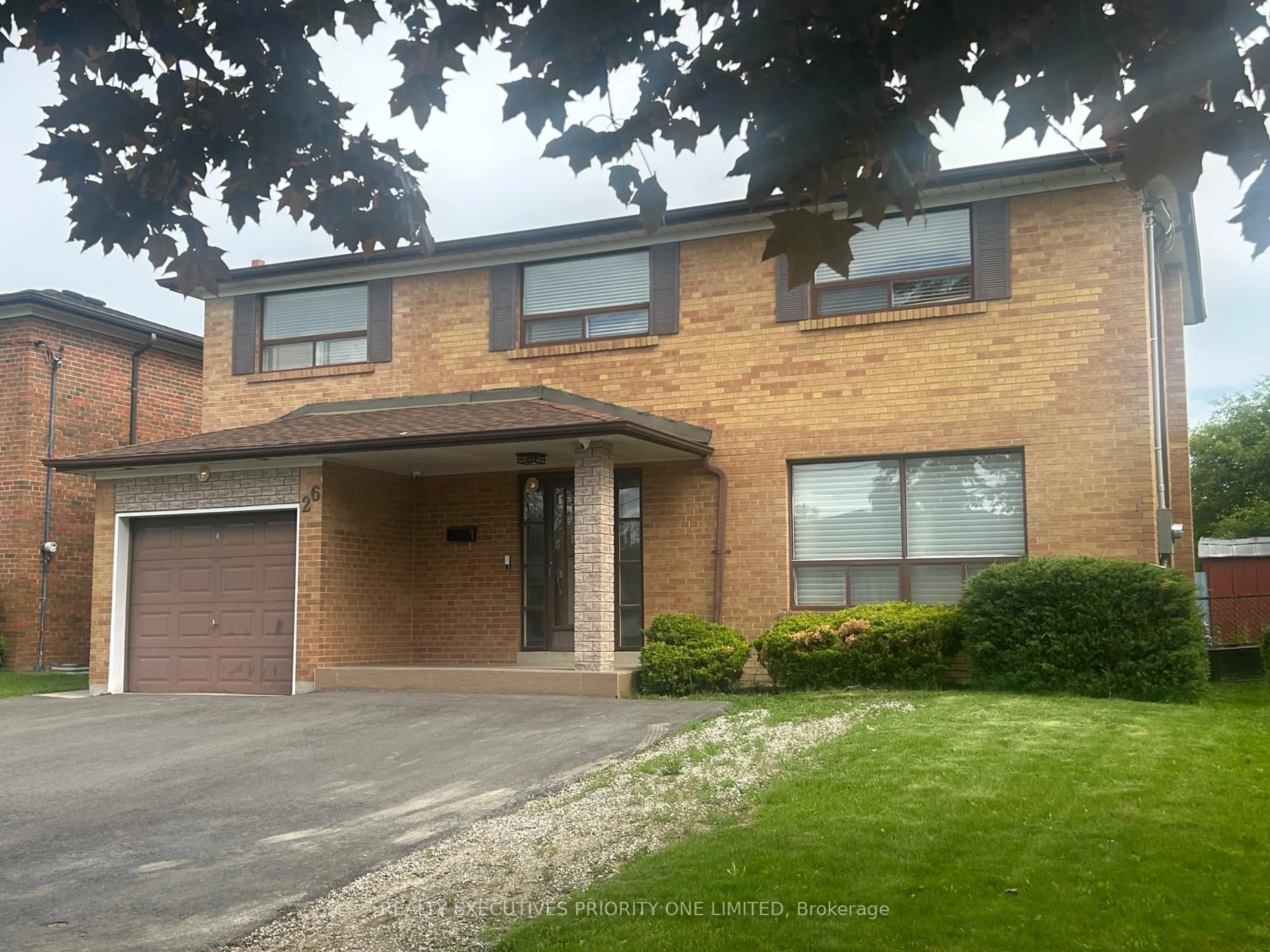 Home with brick exterior material, street for 26 Conamore Cres, Toronto Ontario M3J 1H3