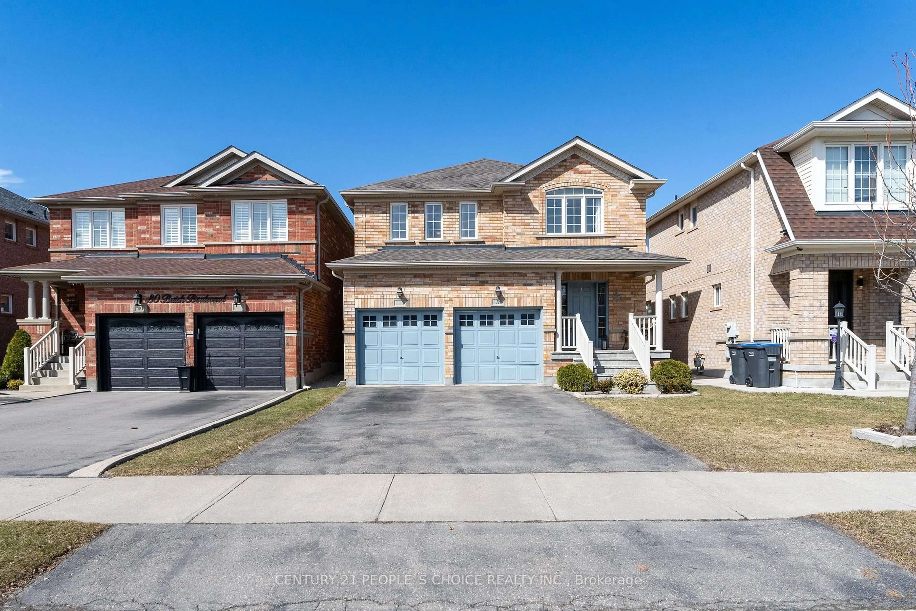 Home with brick exterior material, street for 78 Buick Blvd, Brampton Ontario L7A 3X7