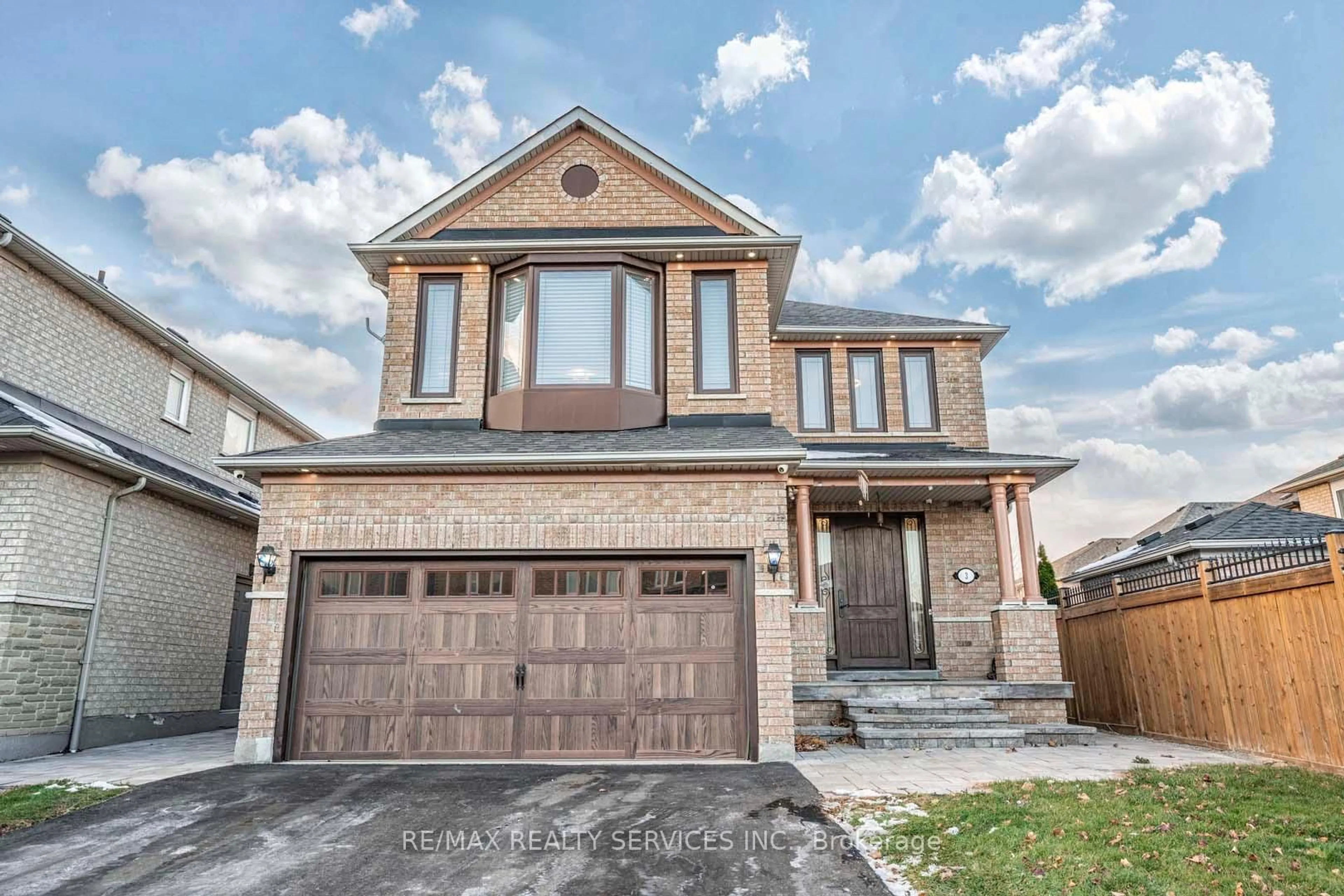Home with brick exterior material, street for 3 Sailwind Rd, Brampton Ontario L6R 2G3