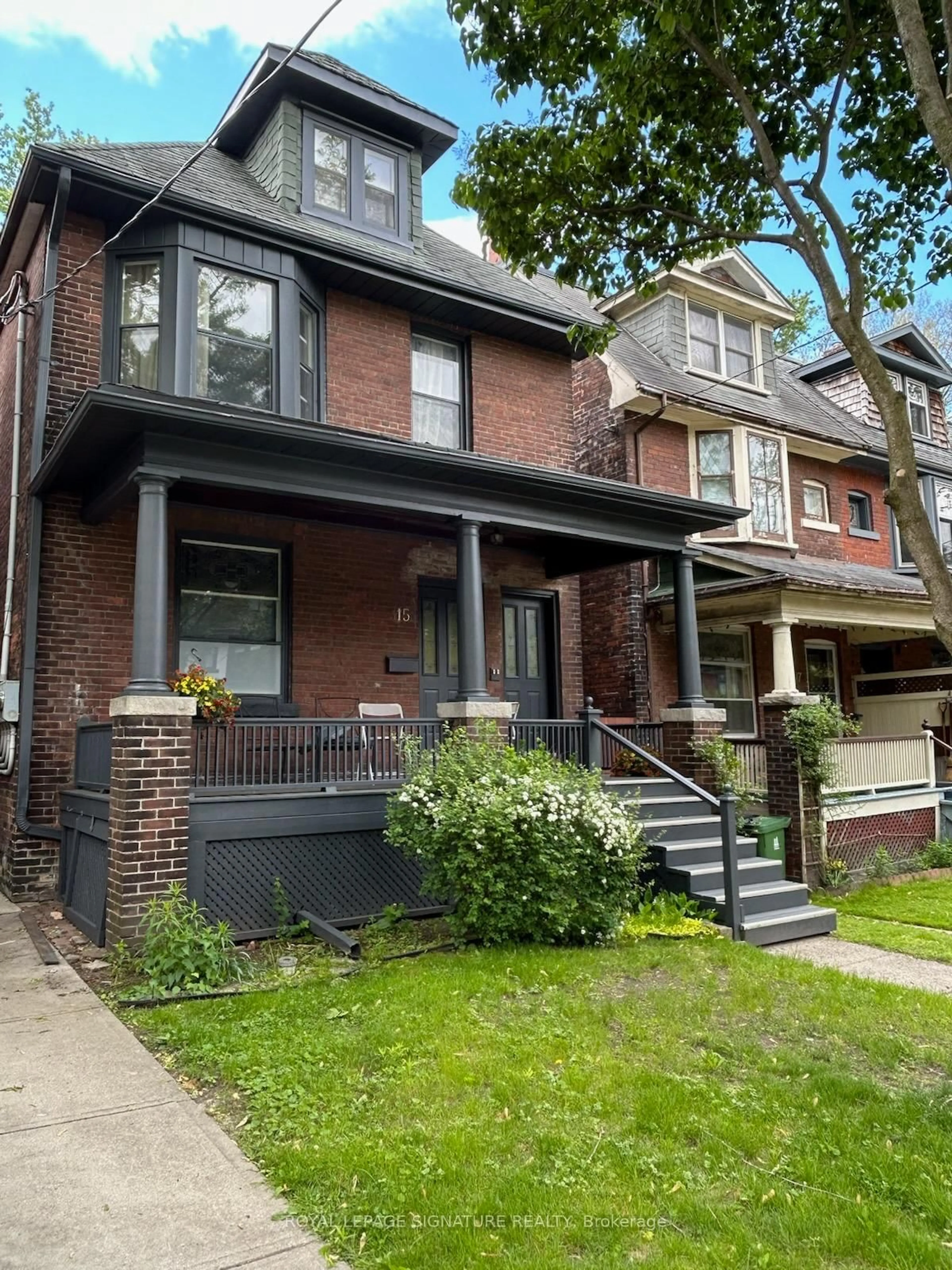Home with brick exterior material, street for 15 Constance St, Toronto Ontario M6R 1S3