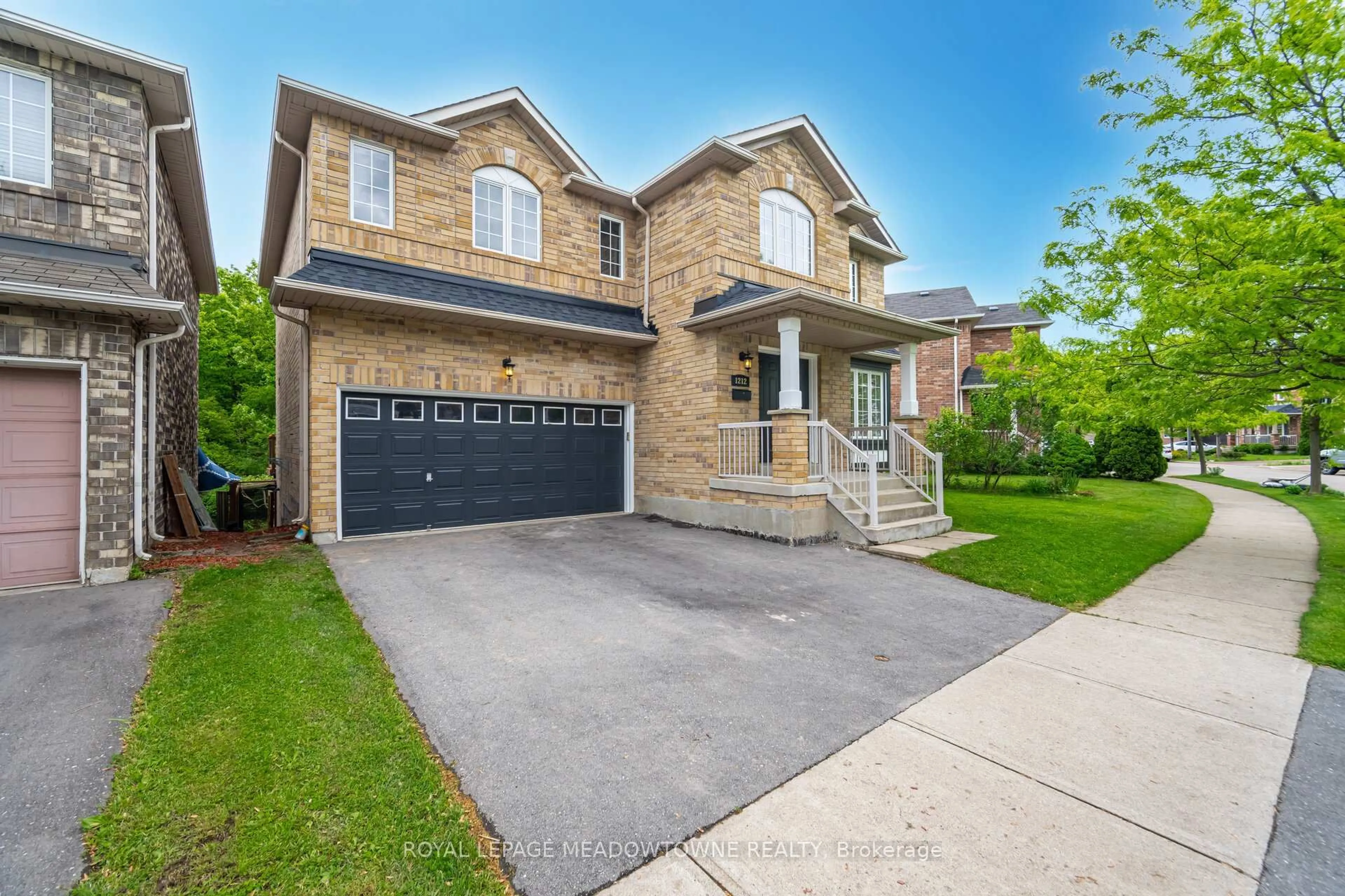 Home with brick exterior material, street for 1212 Fox Cres, Milton Ontario L9T 6C6