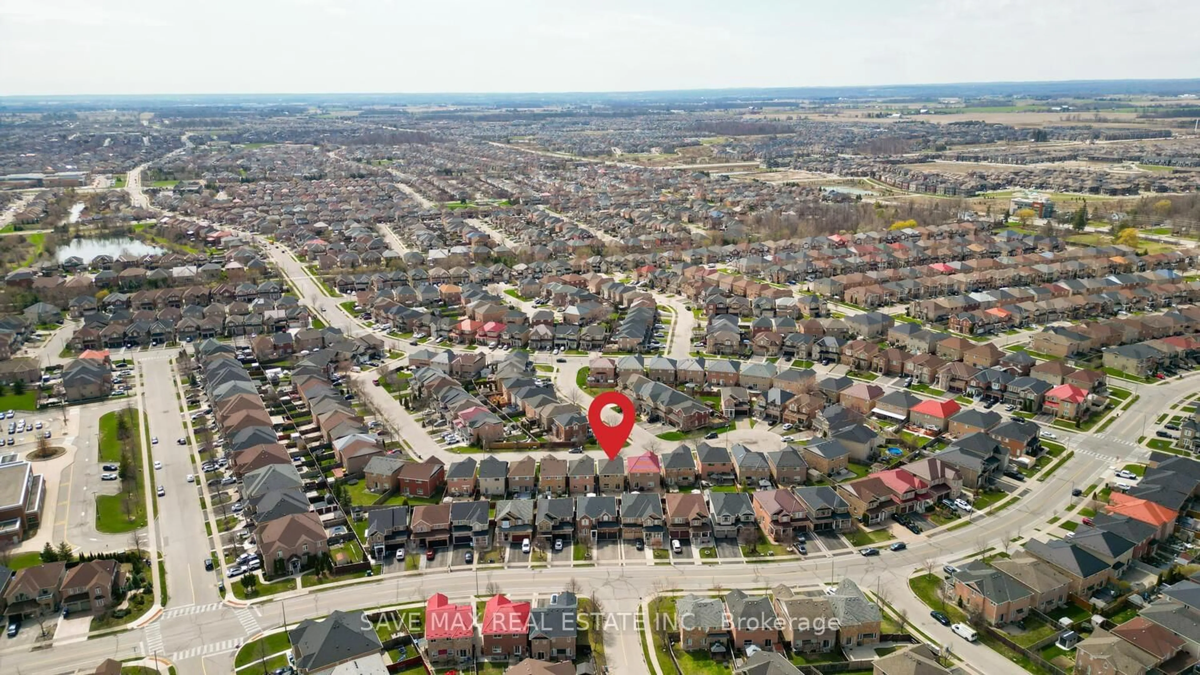 A pic from outside/outdoor area/front of a property/back of a property/a pic from drone, street for 46 Lockburn Cres, Brampton Ontario L7A 3W8