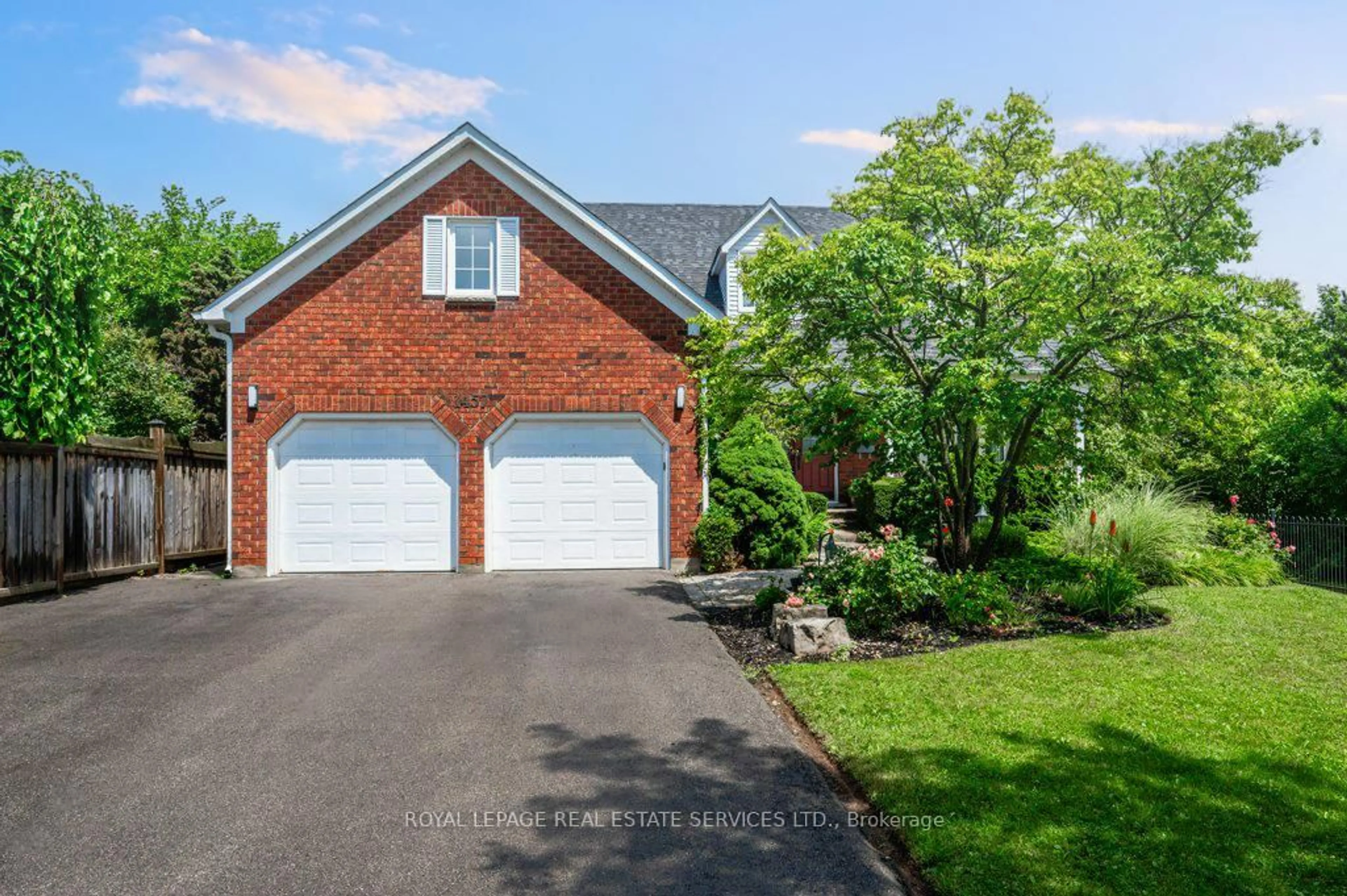 Home with brick exterior material, street for 1457 Postmaster Dr, Oakville Ontario L6M 2Z4