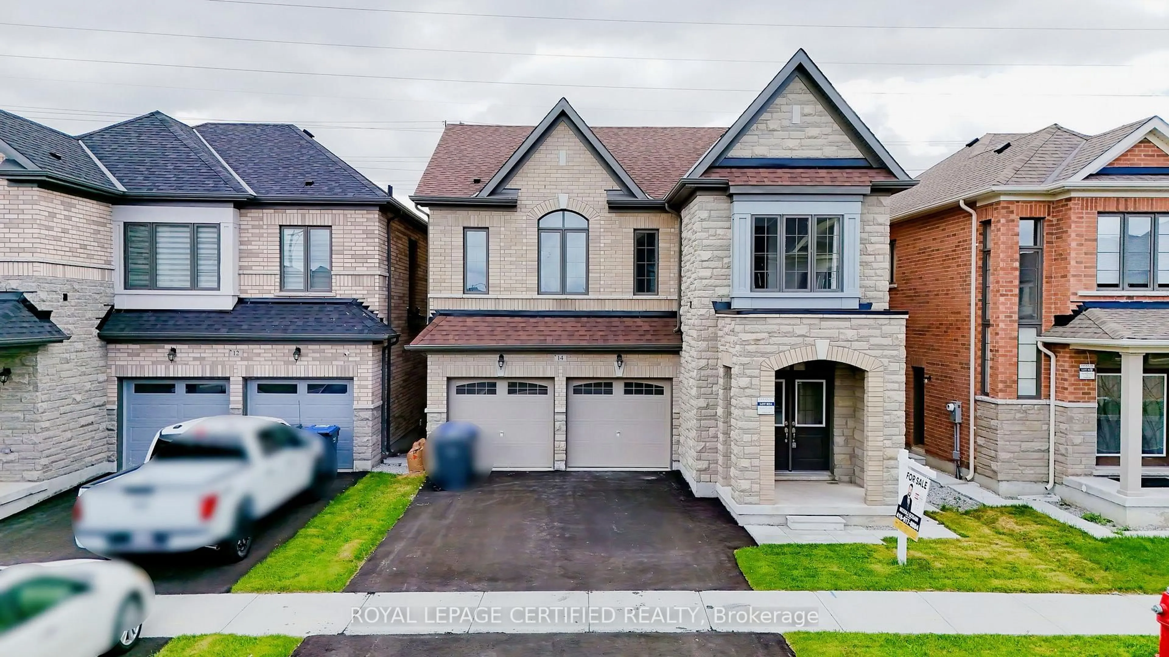 Home with brick exterior material, street for 14 Bavenden Cres, Brampton Ontario L6X 0K7
