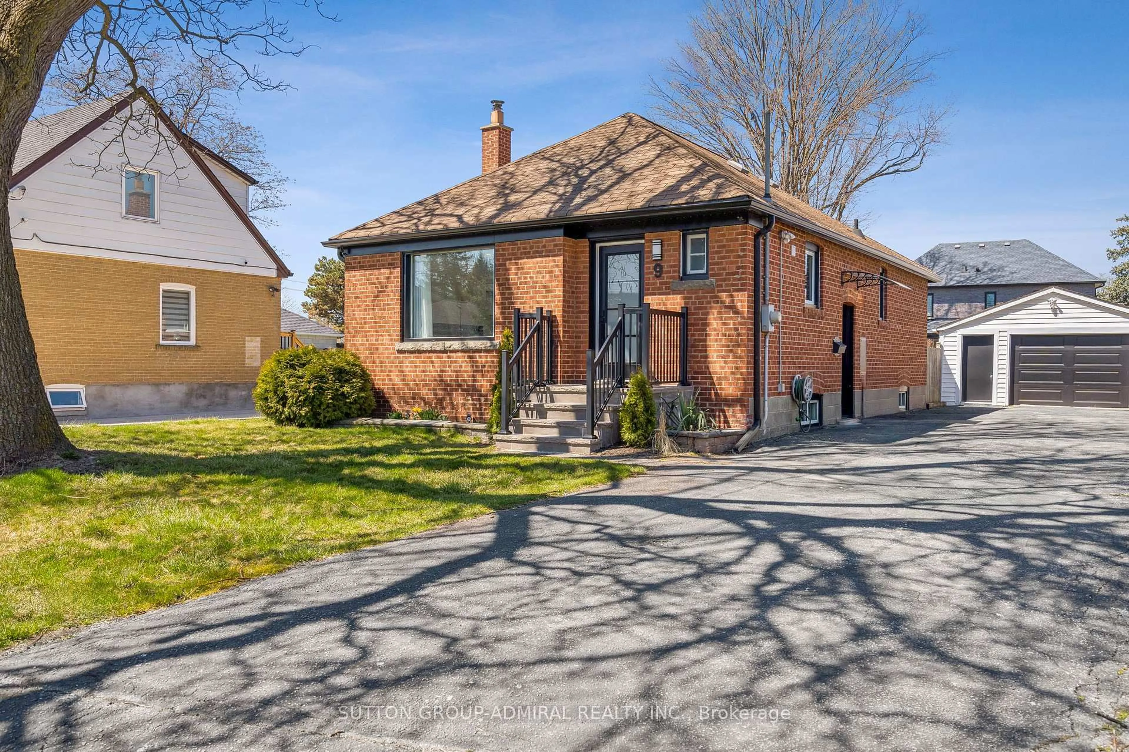 Home with brick exterior material, street for 9 Nordale Cres, Toronto Ontario M6M 2Z9
