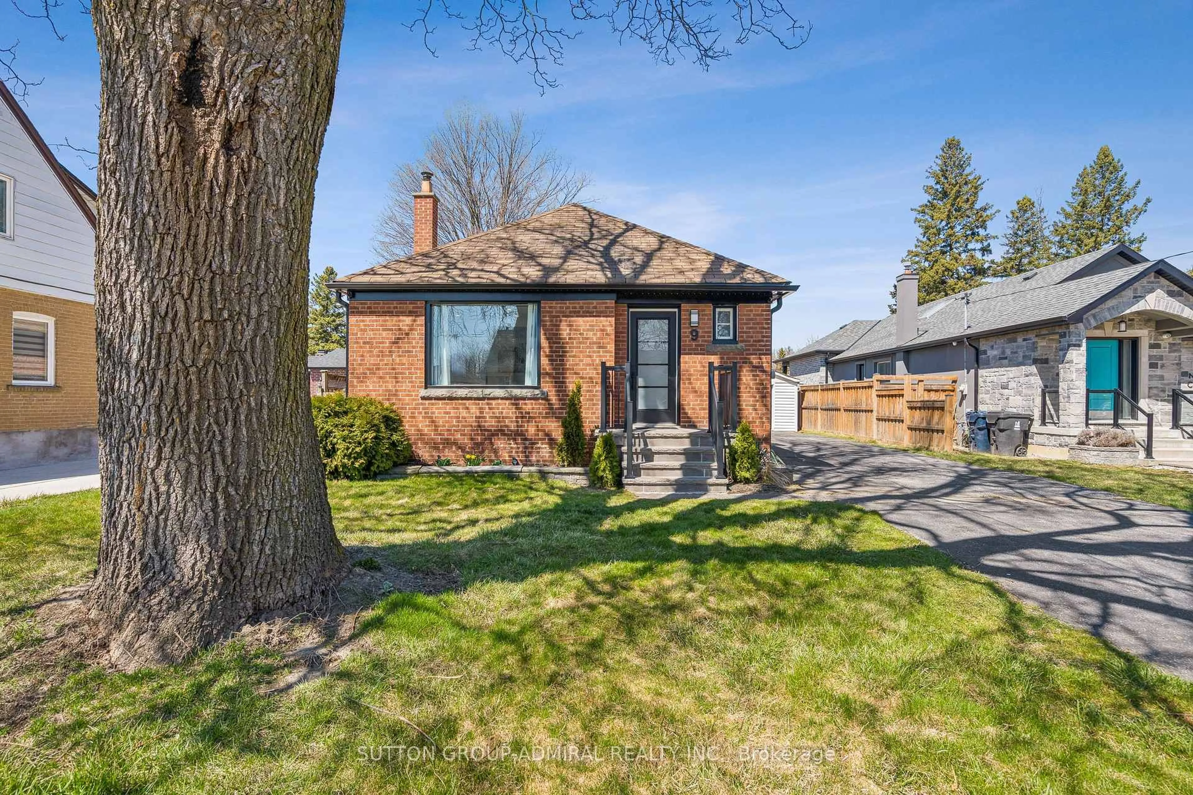 Home with brick exterior material, street for 9 Nordale Cres, Toronto Ontario M6M 2Z9