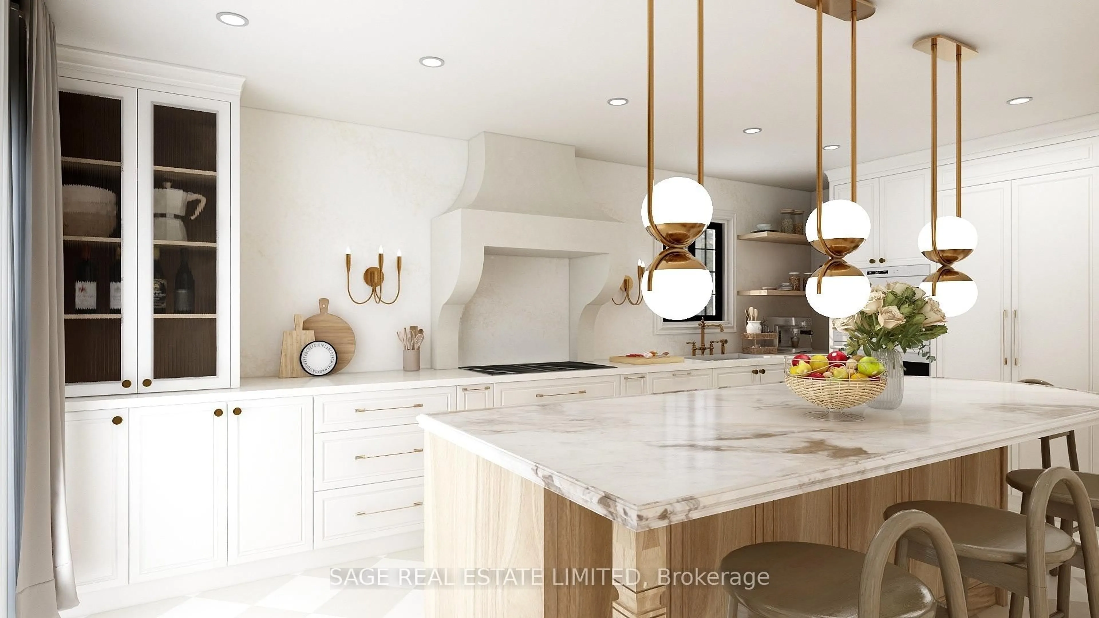 Contemporary kitchen, unknown for 1 Goa Crt, Toronto Ontario M8W 4Y2