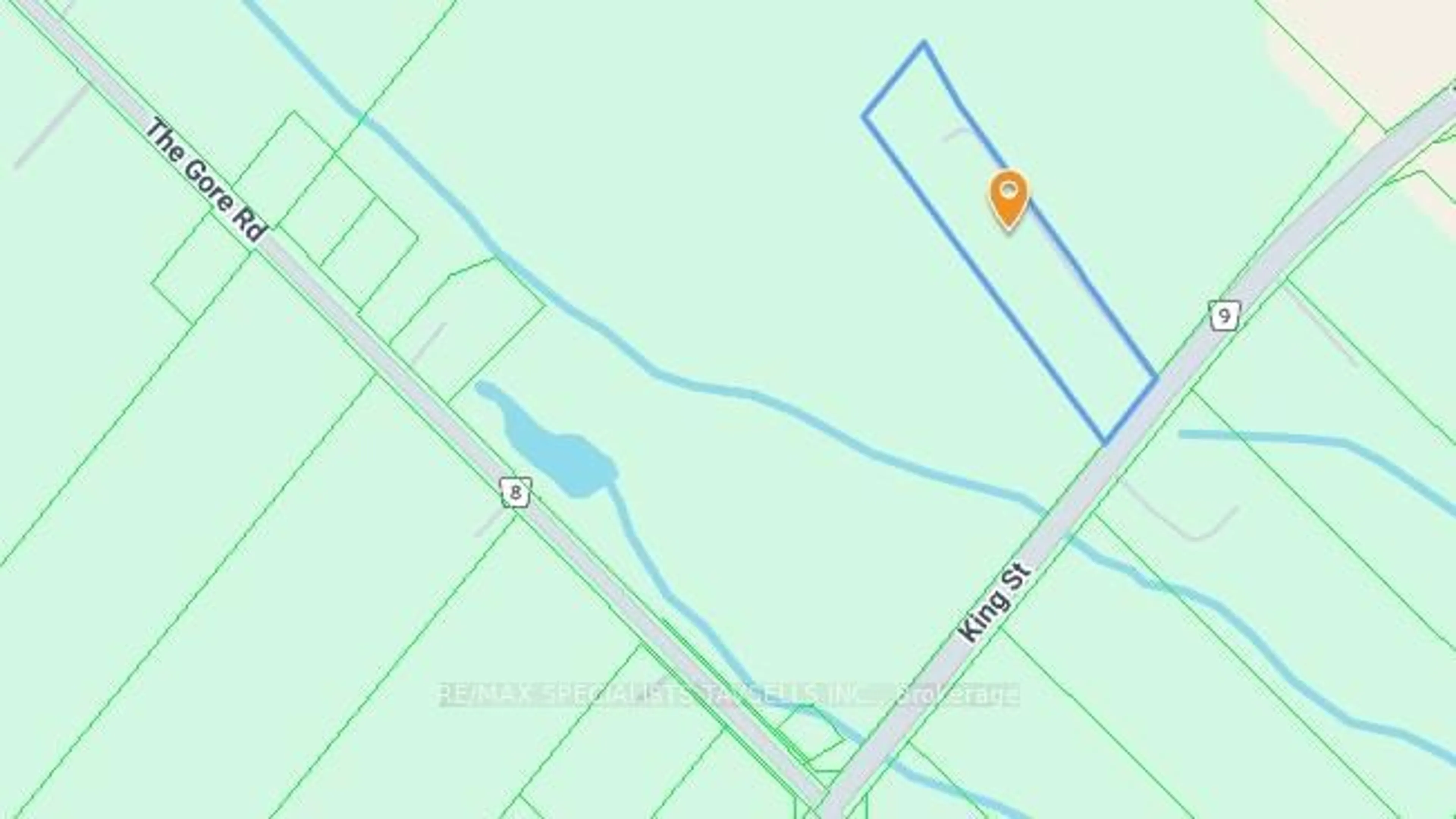 Picture of a map for 7640 King St, Caledon Ontario L7E 0T7