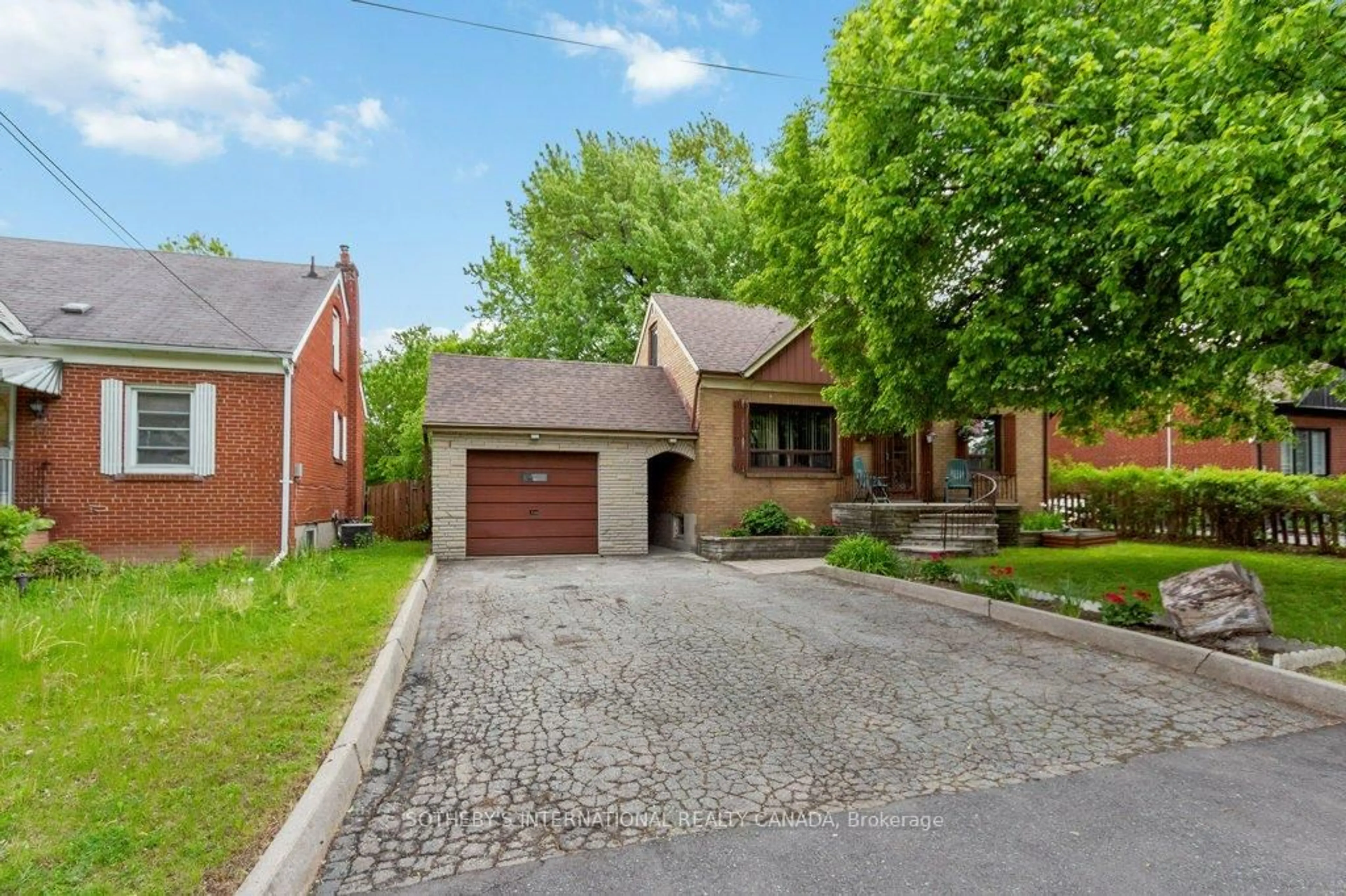 Home with brick exterior material, street for 9 Yvonne Ave, Toronto Ontario M3L 1C6