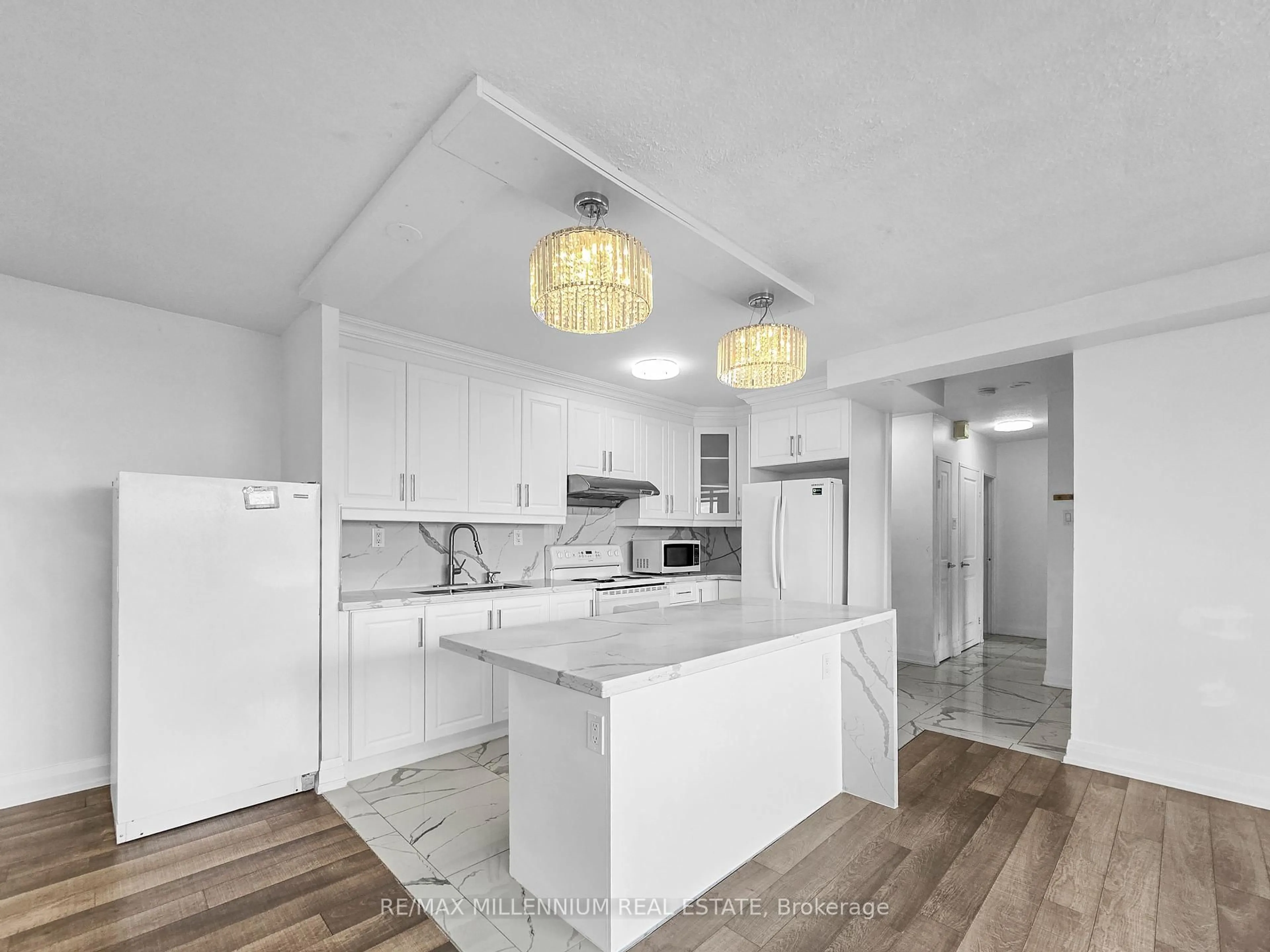 Open concept kitchen, unknown for 2645 Kipling Ave #1807, Toronto Ontario M9V 3S6