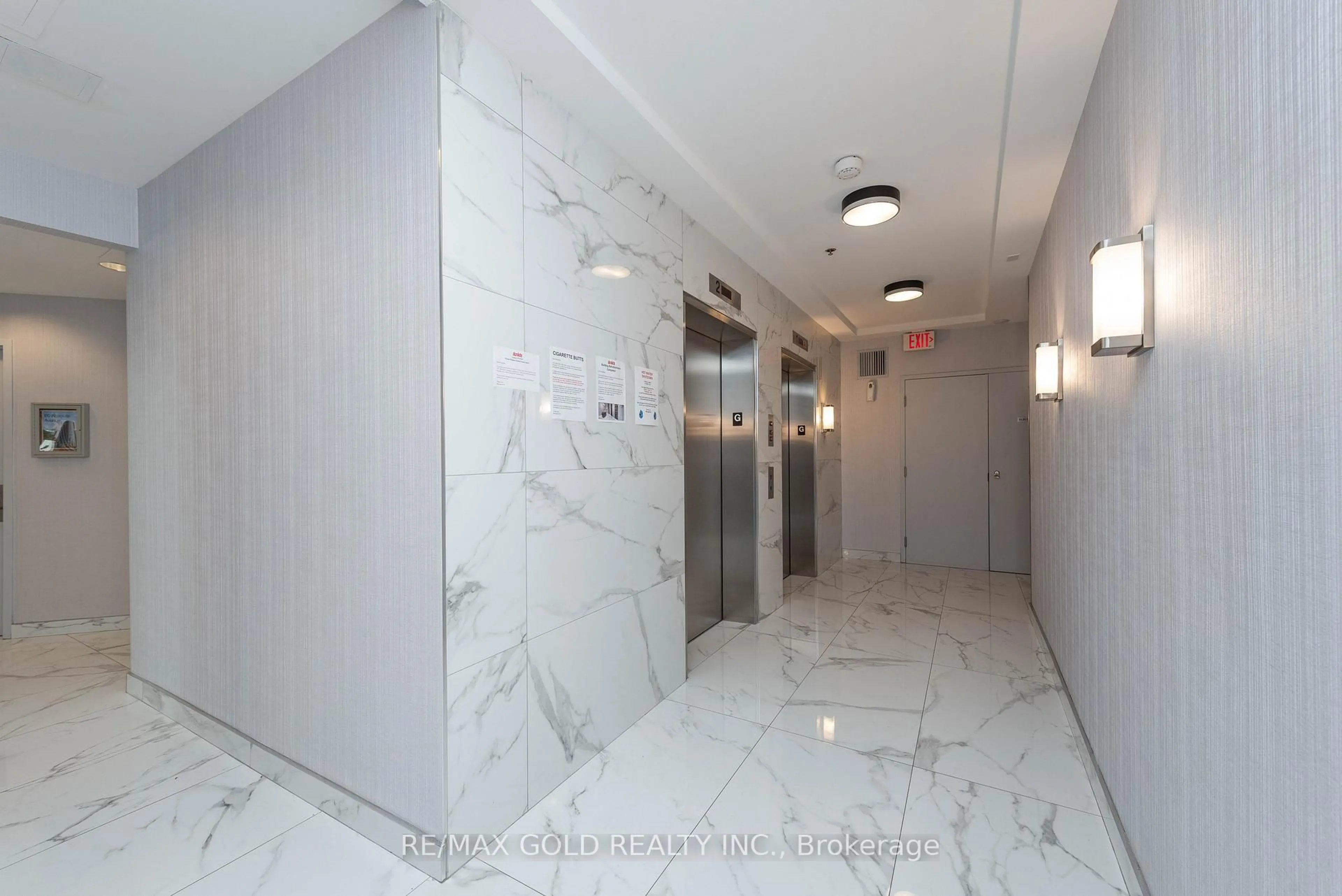 Indoor foyer for 80 Absolute Ave #2811, Mississauga Ontario L4Z 0A5