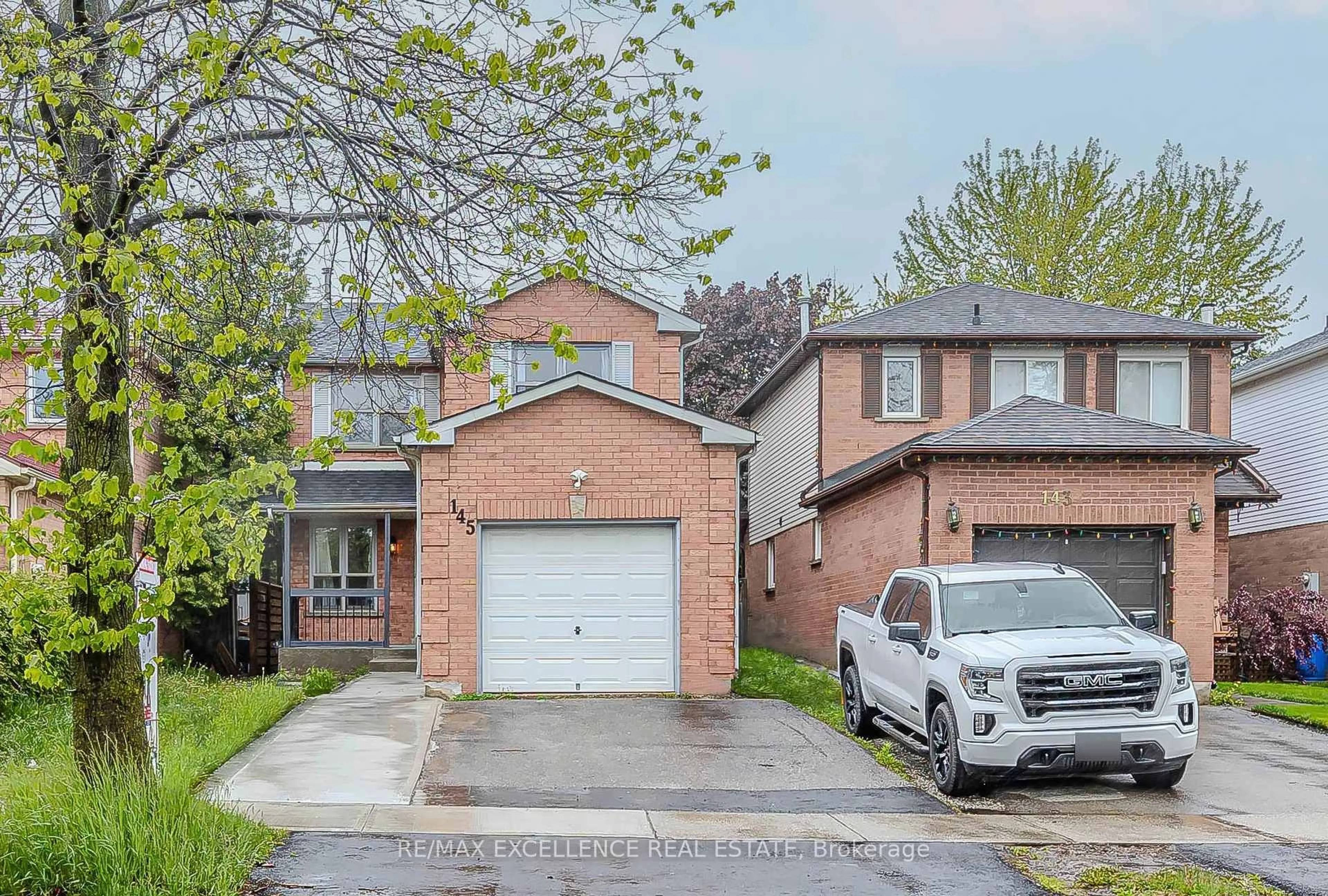 Home with brick exterior material, street for 145 Ecclestone Dr, Brampton Ontario L6X 3P7