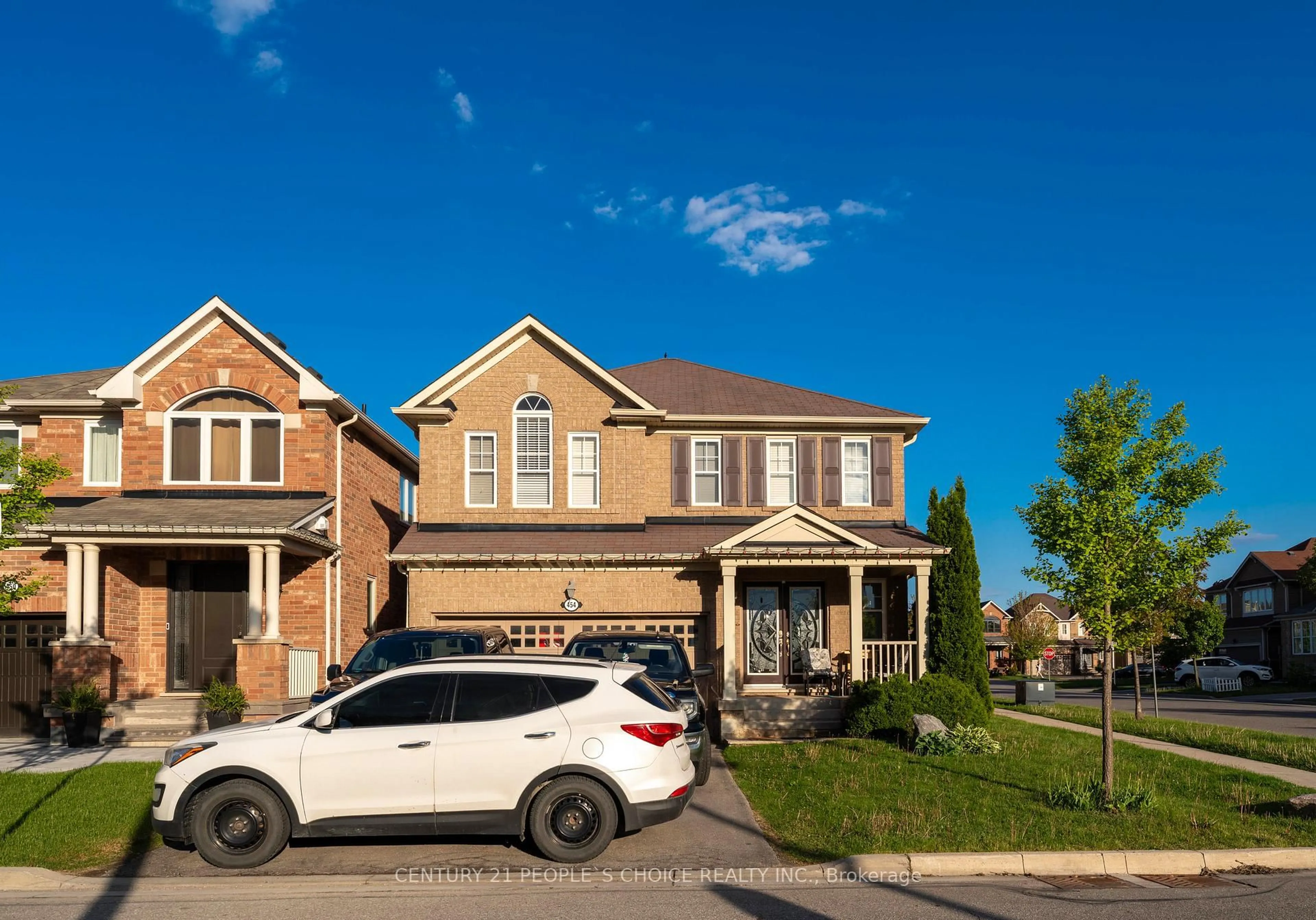Home with brick exterior material, street for 454 Grenke Pl, Milton Ontario L9T 7T6