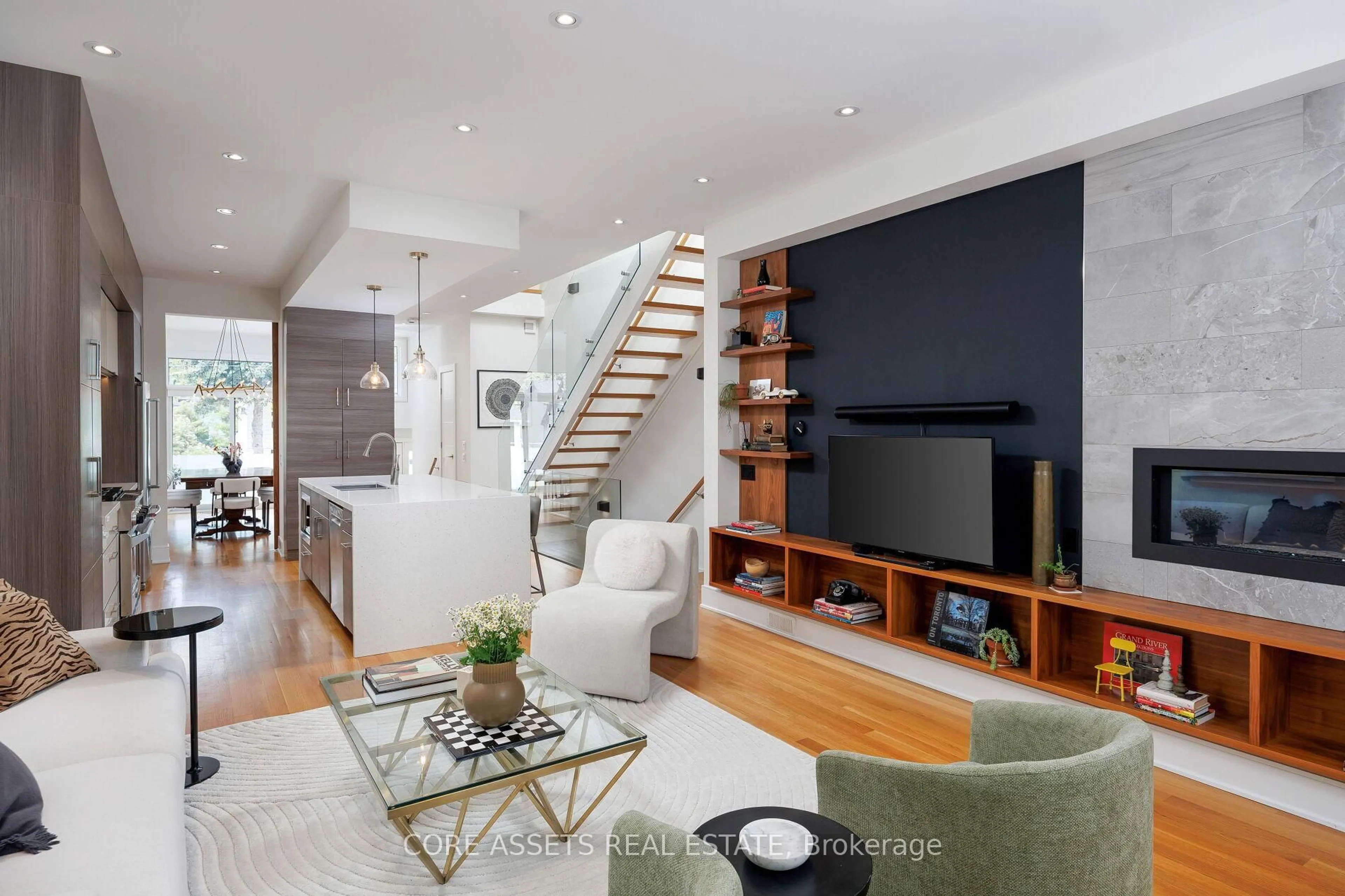 Living room with furniture, unknown for 15 Beresford Ave, Toronto Ontario M6S 3A9