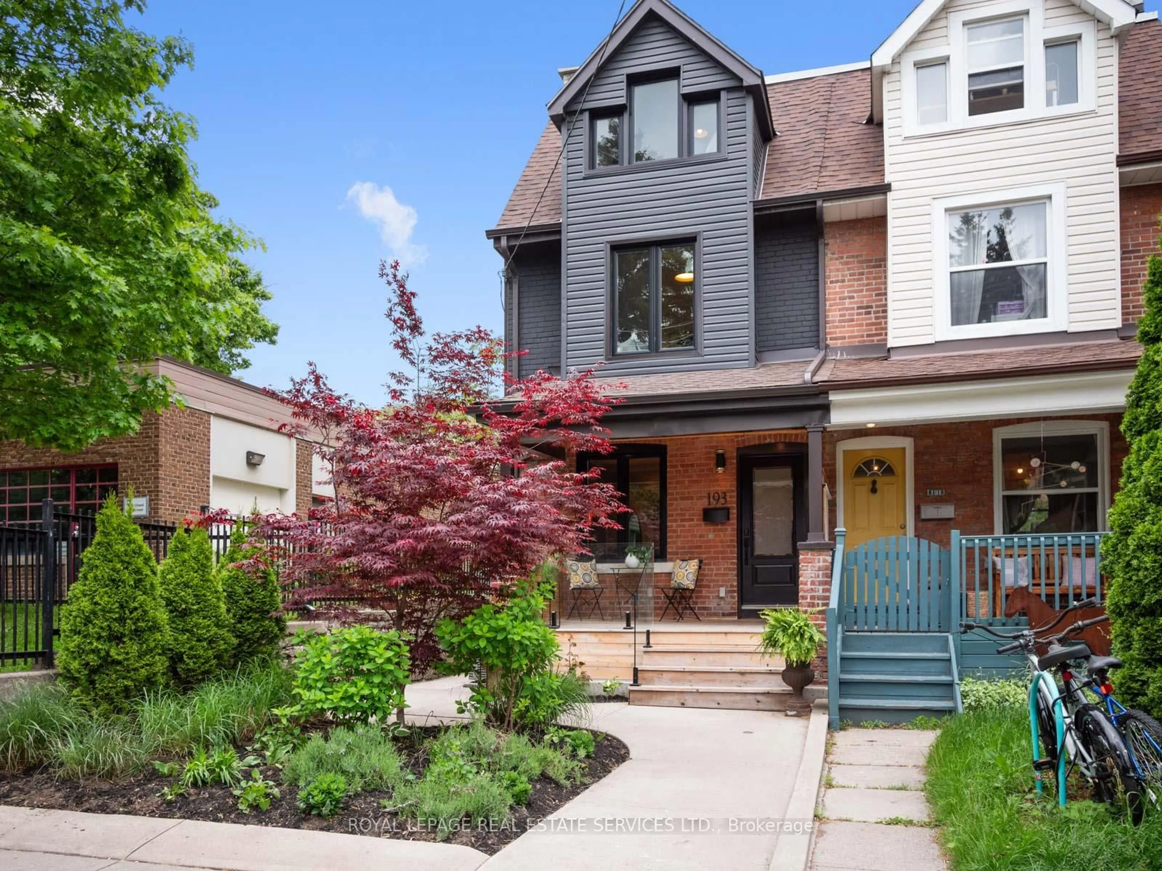 Home with brick exterior material, street for 193 Campbell Ave, Toronto Ontario M6P 3V5