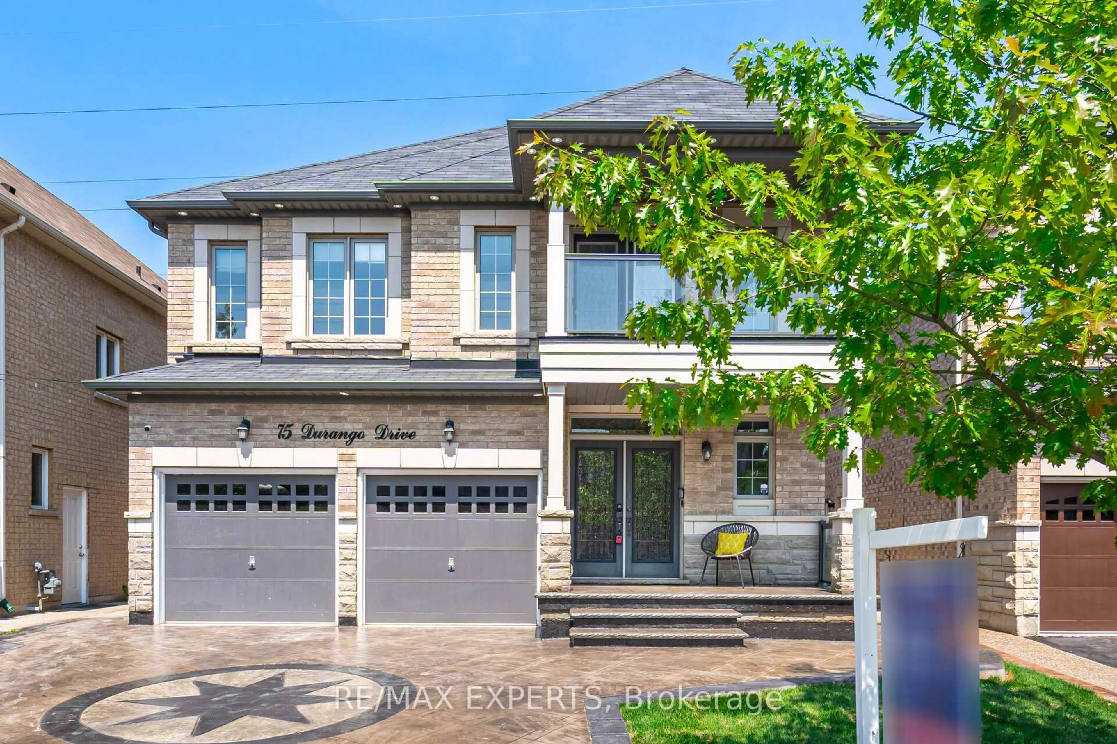Home with brick exterior material, street for 75 Durango Dr, Brampton Ontario L6X 5G9