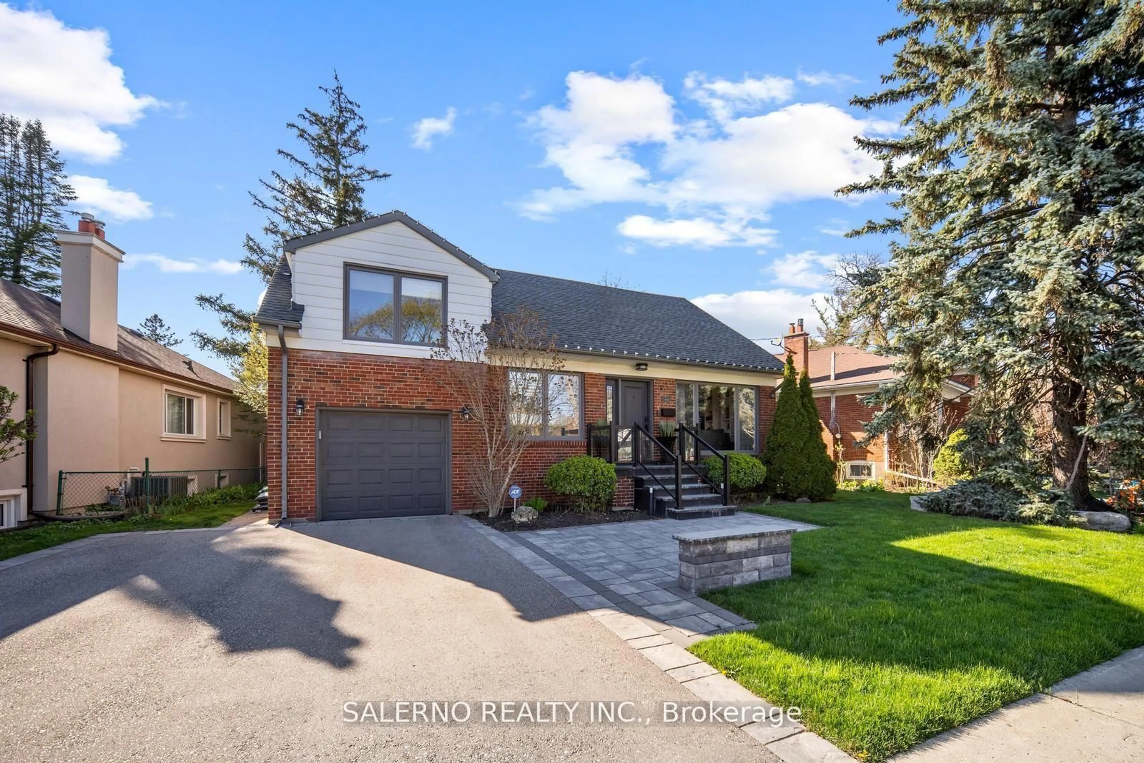 Home with brick exterior material, street for 20 Cedarcrest Dr, Toronto Ontario M9A 2V5